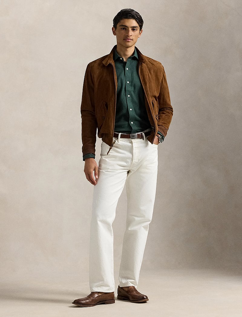 Polo Ralph Lauren - Custom Fit Performance Twill Shirt - casual skjorter - 6545p landmark gr - 0