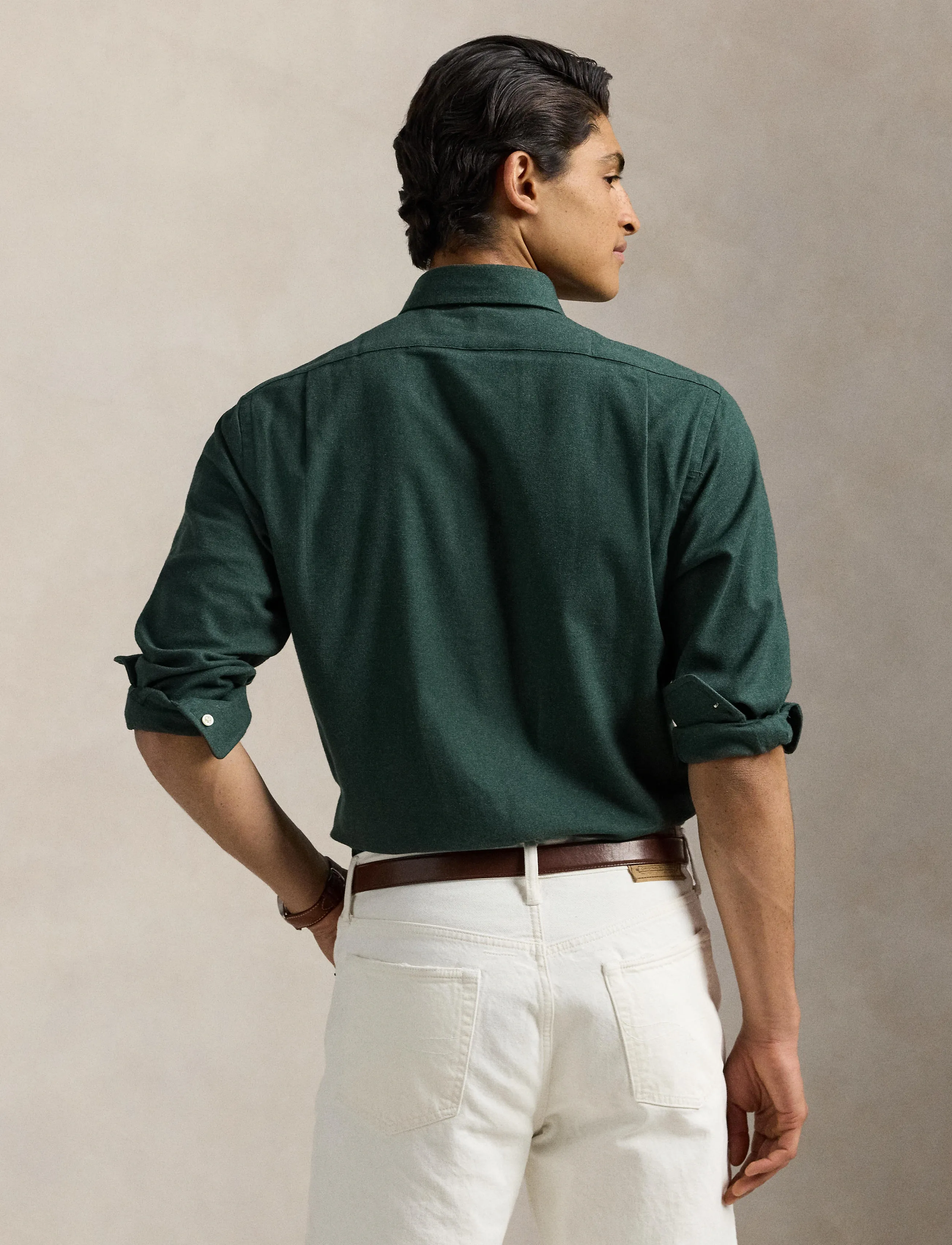 Polo Ralph Lauren - Custom Fit Performance Twill Shirt - casual shirts - 6545p landmark gr - 2