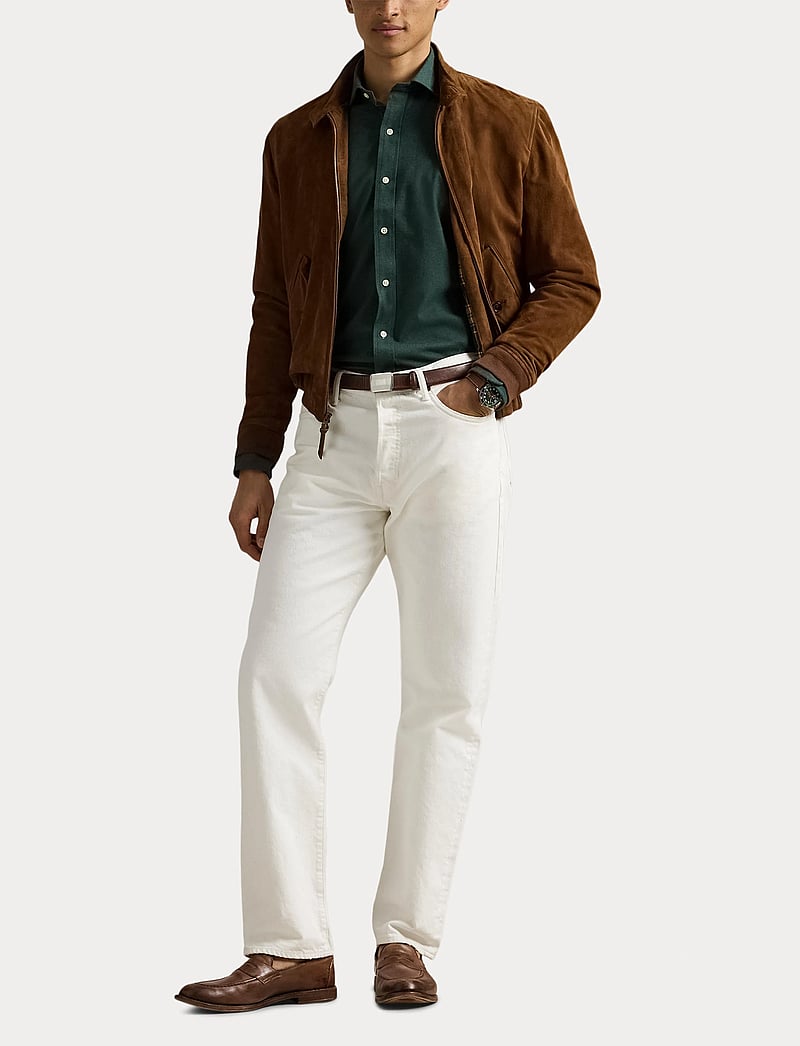 Polo Ralph Lauren - Custom Fit Performance Twill Shirt - casual skjorter - 6545p landmark gr - 4