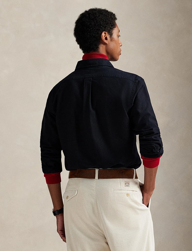 Polo Ralph Lauren - Custom Fit Polo Bear Oxford Shirt - basic shirts - polo black - 2