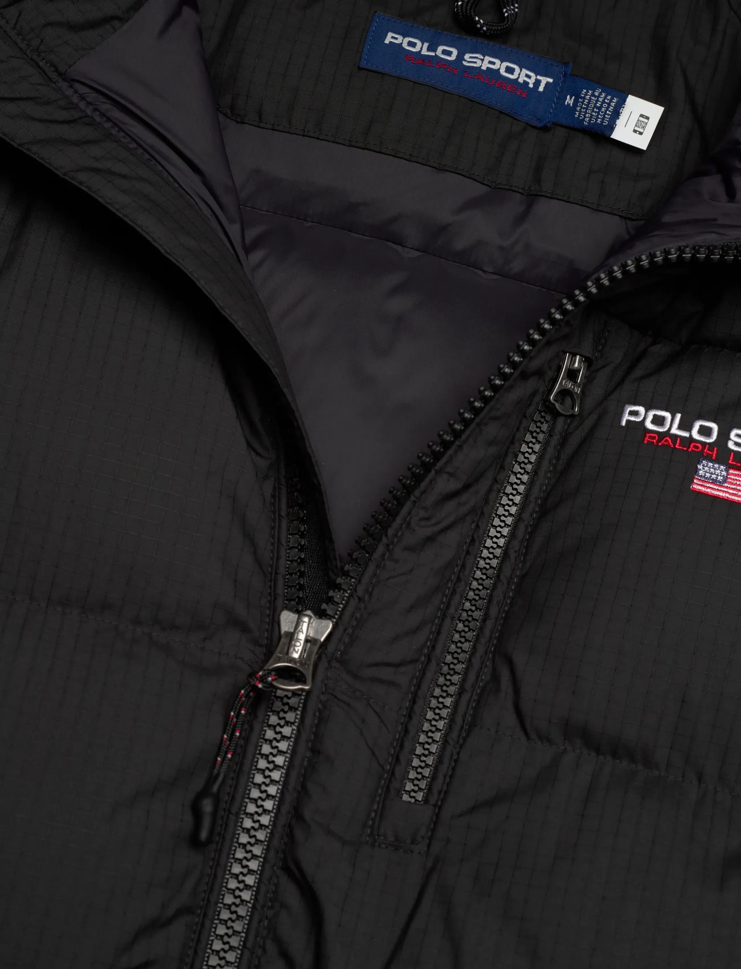 Polo Ralph Lauren - Polo Sport Ripstop Jacket - virsjakas ar polsterējumu - polo black - 2