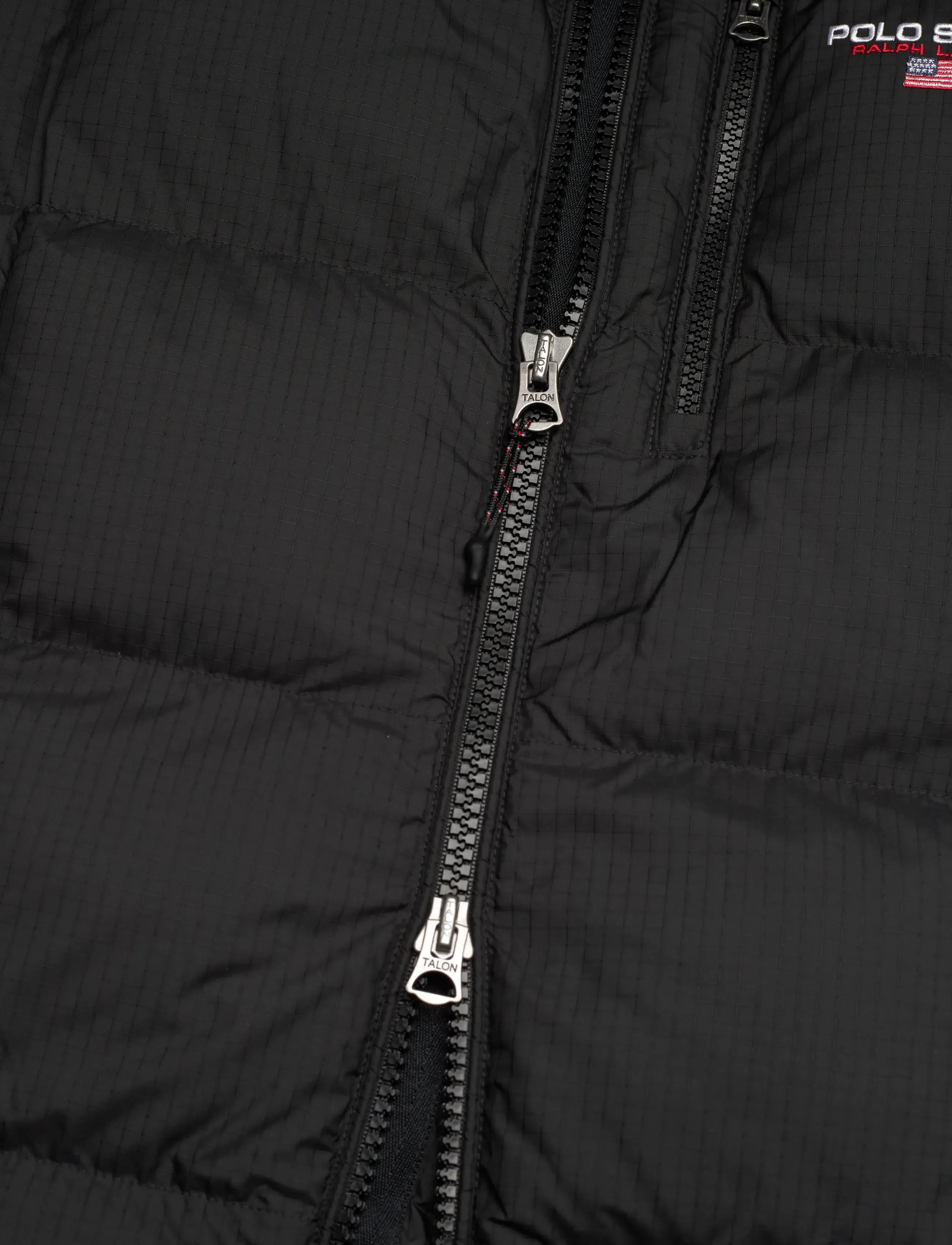 Polo Ralph Lauren - Polo Sport Ripstop Jacket - virsjakas ar polsterējumu - polo black - 4