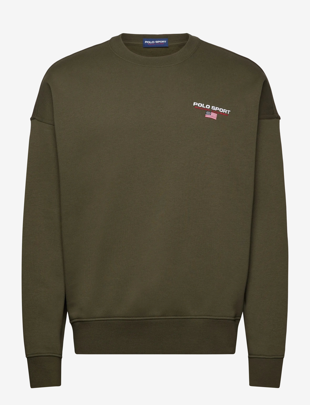 Polo Ralph Lauren - Relaxed Fit Polo Sport Fleece Sweatshirt - shop efter anledning - company olive - 0