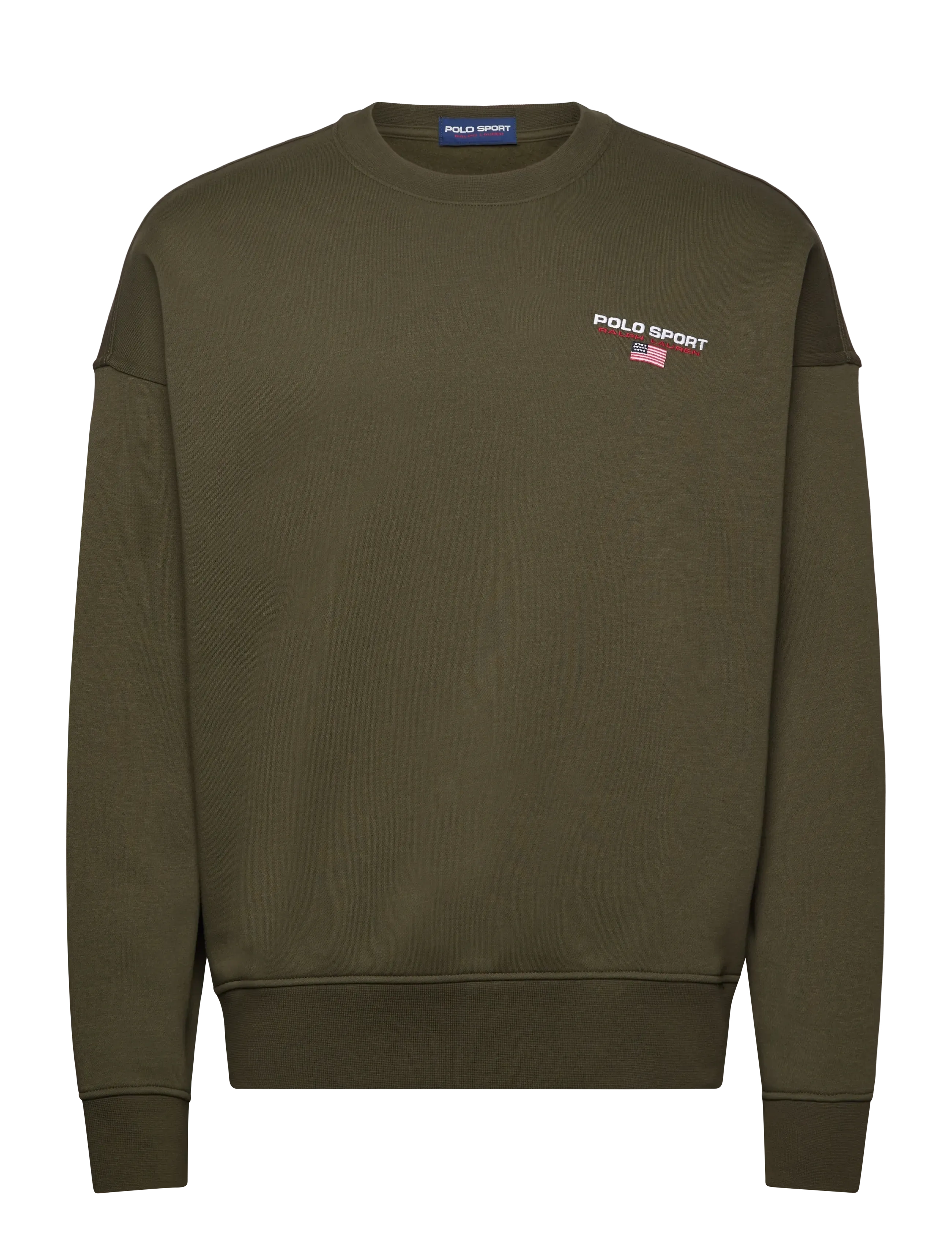 Polo Ralph Lauren Relaxed Fit Polo Sport Fleece Sweatshirt - Dressipluusid - COMPANY OLIVE / khaki/green
