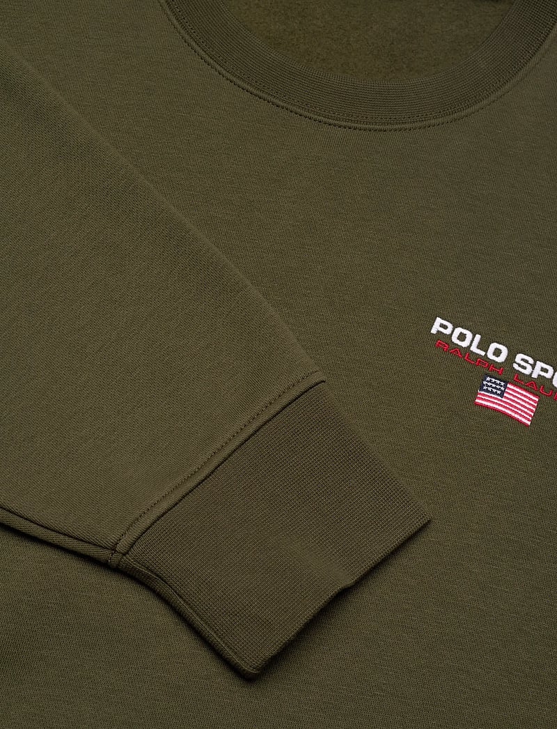 Polo Ralph Lauren - Relaxed Fit Polo Sport Fleece Sweatshirt - shop efter anledning - company olive - 2