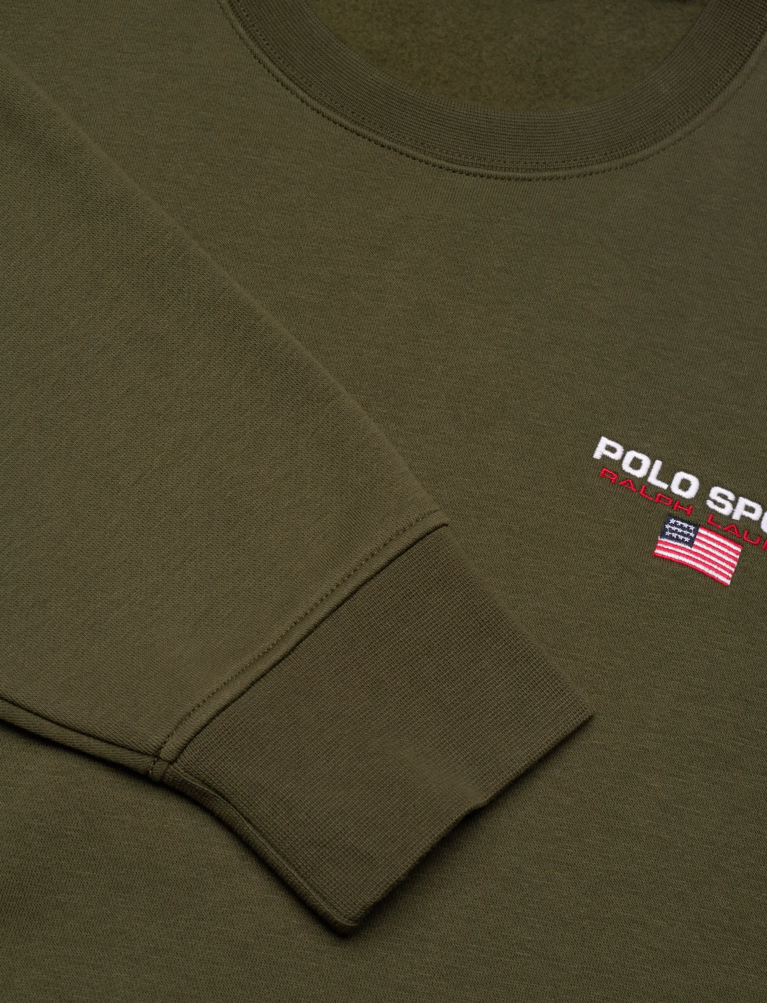 Polo Ralph Lauren - Relaxed Fit Polo Sport Fleece Sweatshirt - sweats - company olive - 2