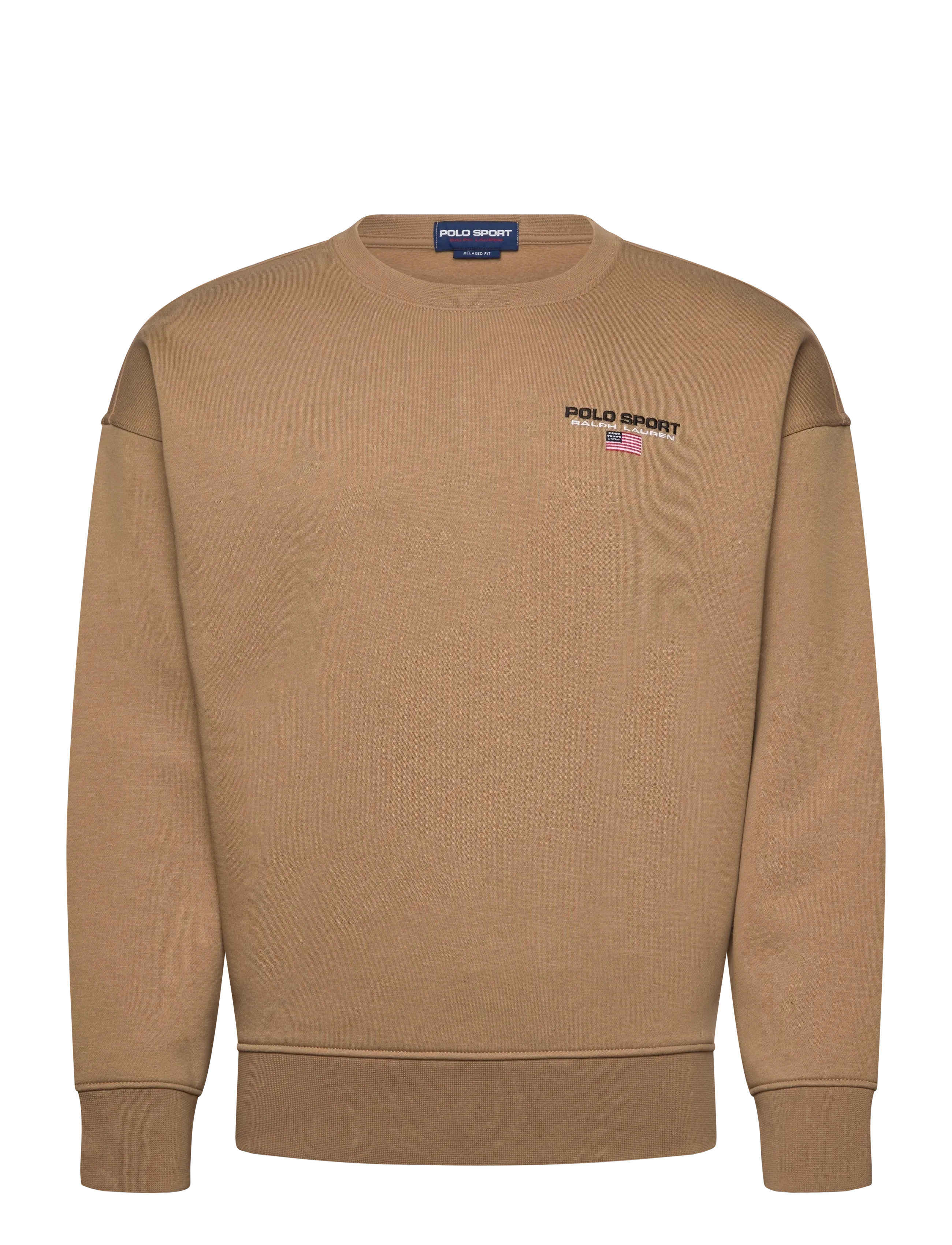 Polo Ralph Lauren Relaxed Fit Polo Sport Fleece Sweatshirt - Sweatshirts & hættetrøjer - DESERT KHAKI / khaki/green