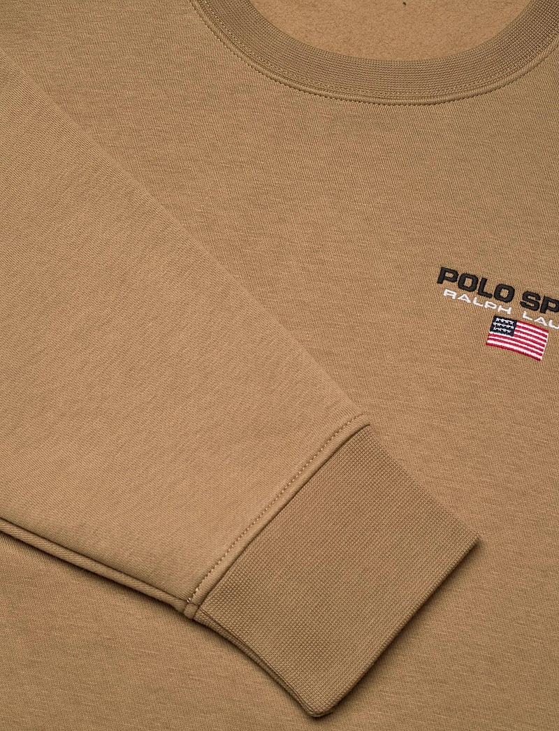 Polo Ralph Lauren - Relaxed Fit Polo Sport Fleece Sweatshirt - shop efter anledning - desert khaki - 5