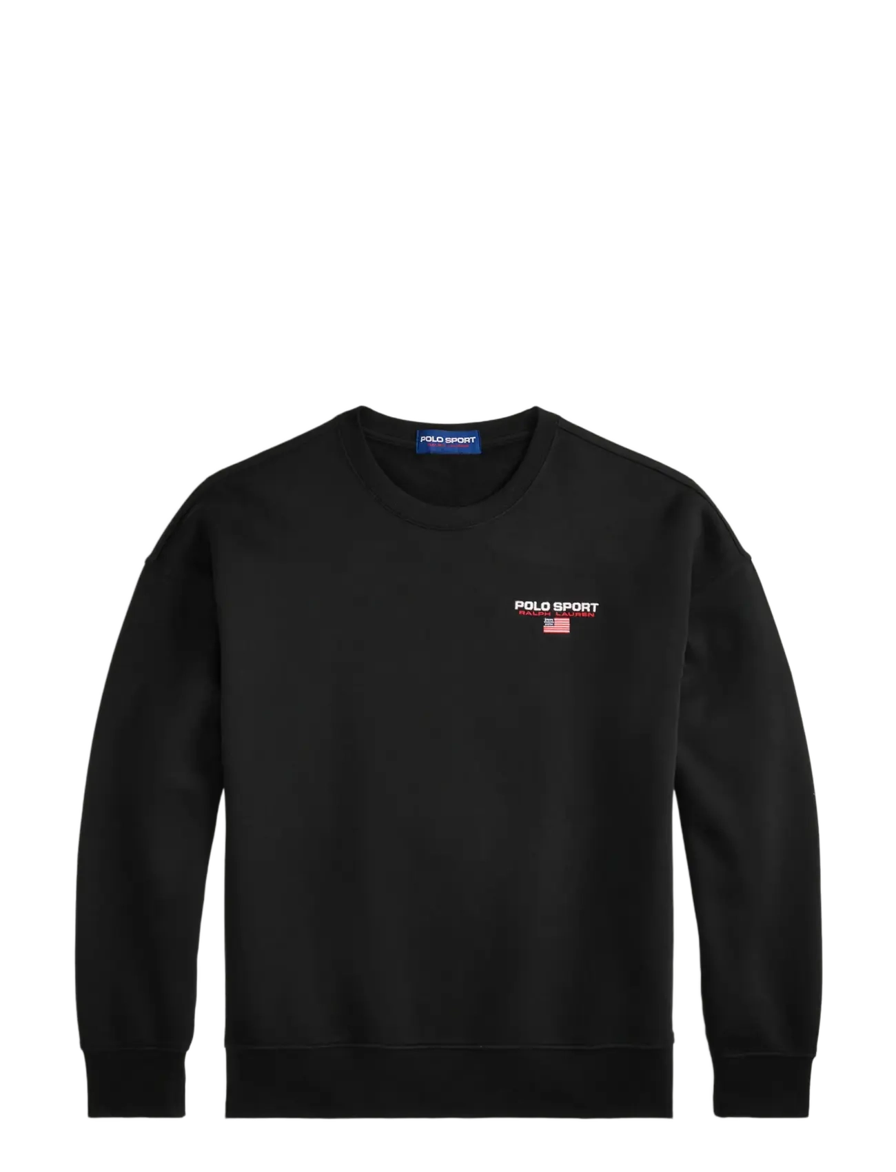 Relaxed Fit Polo Sport Fleece Sweatshirt - POLO BLACK/WHITE