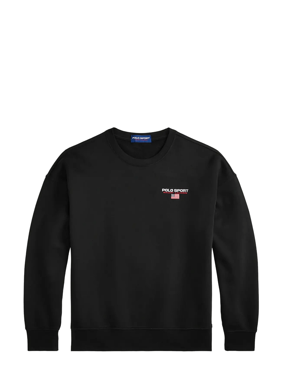 Polo Ralph Lauren - Relaxed Fit Polo Sport Fleece Sweatshirt - shop efter anledning - polo black/white - 1