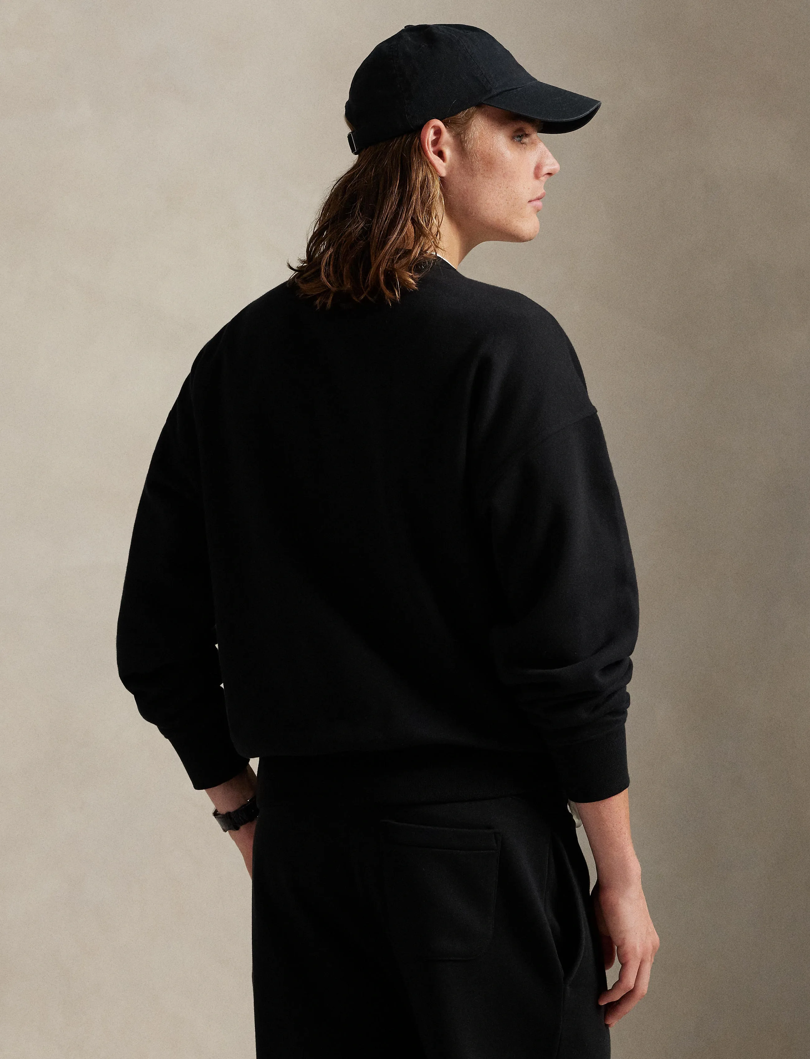 Polo Ralph Lauren - Relaxed Fit Polo Sport Fleece Sweatshirt - shop efter anledning - polo black/white - 2