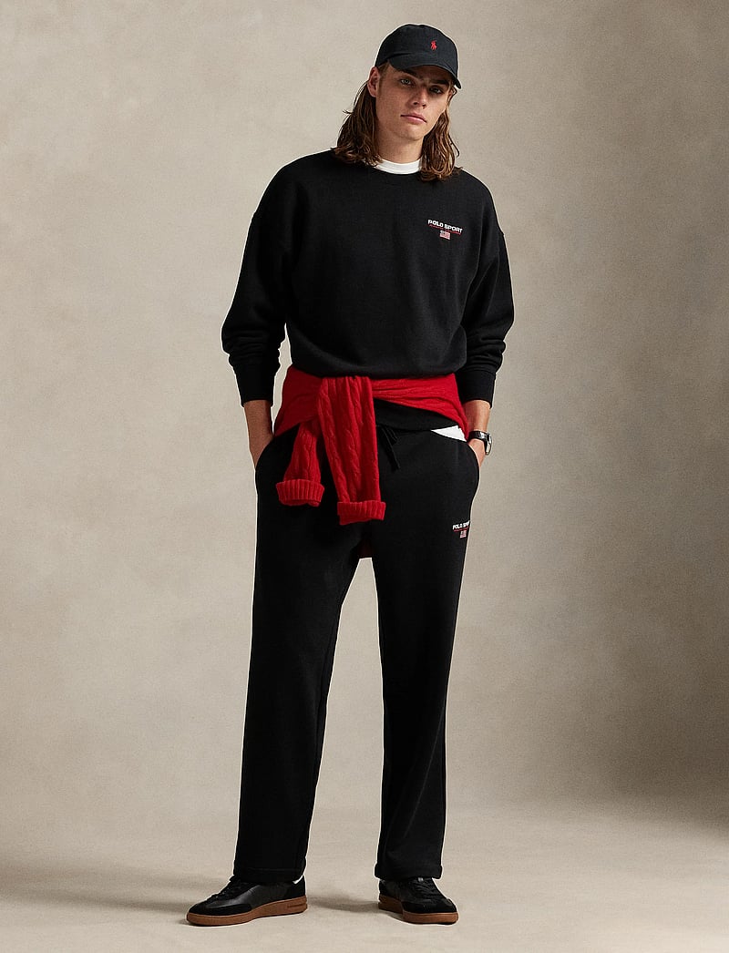 Polo Ralph Lauren - Relaxed Fit Polo Sport Fleece Sweatshirt - osta olukorra järgi - polo black/white - 3