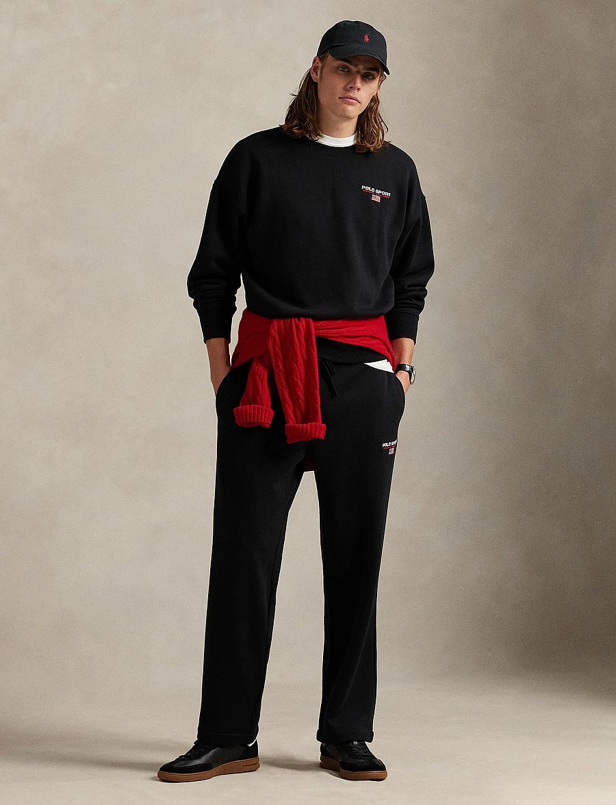 Polo Ralph Lauren - Relaxed Fit Polo Sport Fleece Sweatshirt - shop efter anledning - polo black/white - 3
