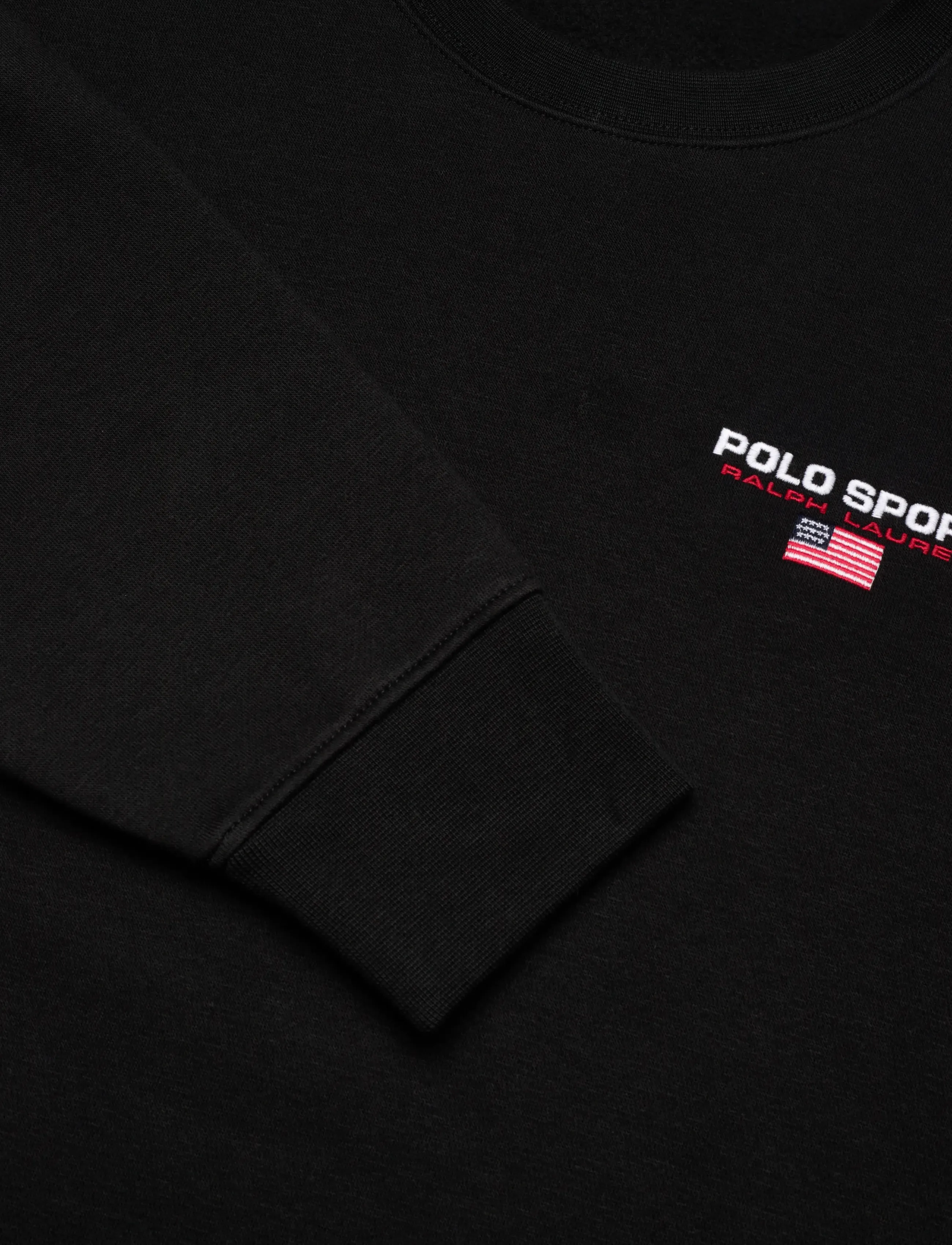 Polo Ralph Lauren - Relaxed Fit Polo Sport Fleece Sweatshirt - shop efter anledning - polo black/white - 4