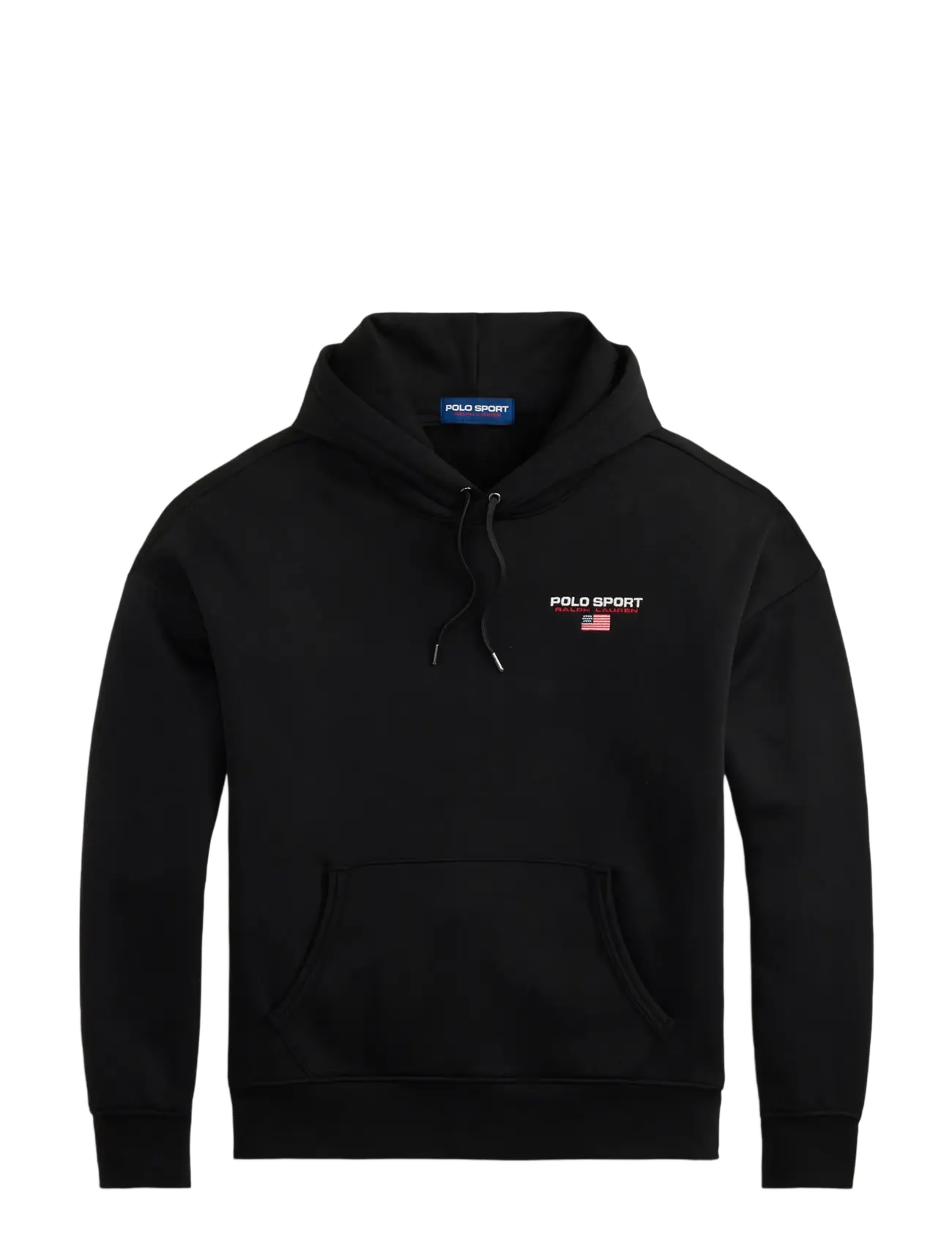 Relaxed Fit Polo Sport Hoodie - POLO BLACK/WHITE