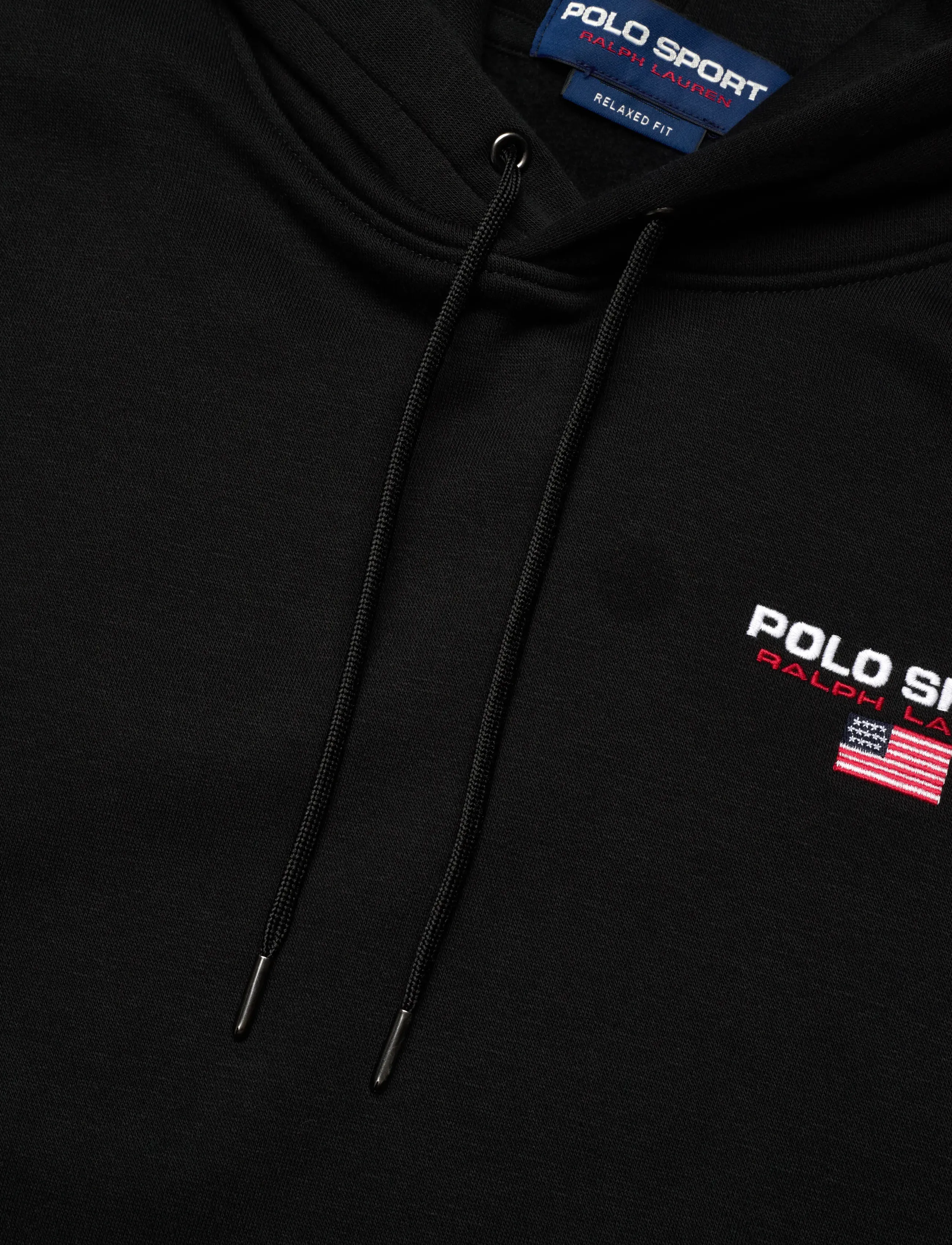 Polo Ralph Lauren - Relaxed Fit Polo Sport Hoodie - hættetrøjer - polo black/white - 4