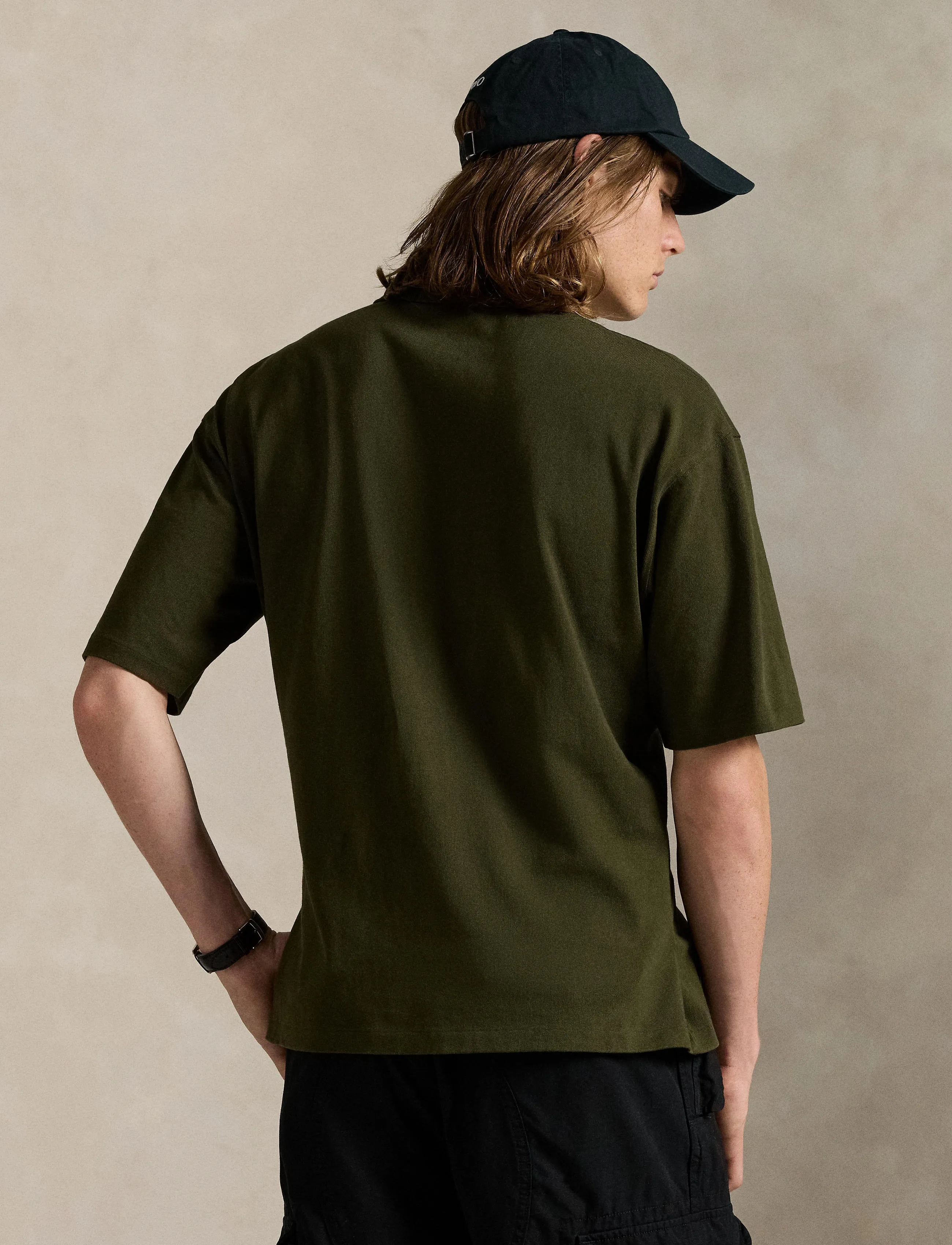 Polo Ralph Lauren - Relaxed Fit Polo Sport Jersey T-Shirt - lühikeste varrukatega t-särgid - company olive - 2