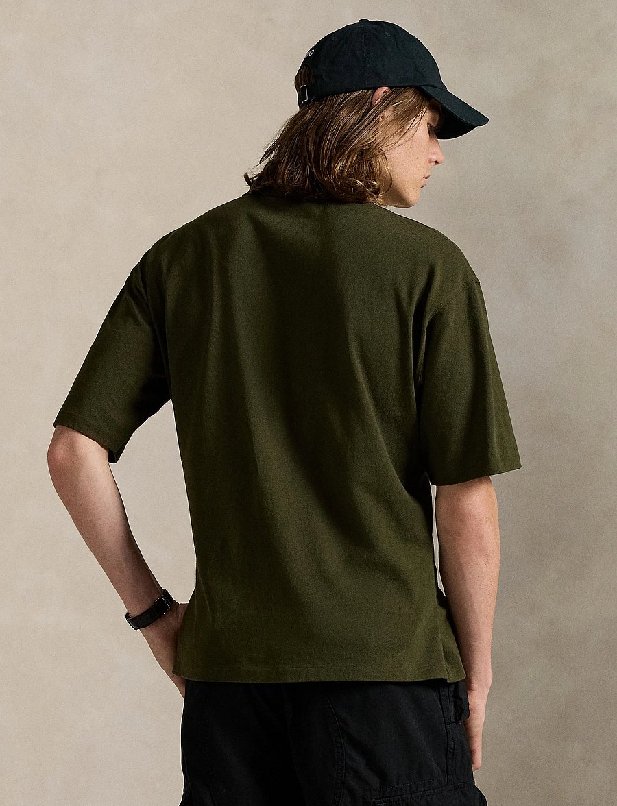 Polo Ralph Lauren - Relaxed Fit Polo Sport Jersey T-Shirt - lühikeste varrukatega t-särgid - company olive - 2