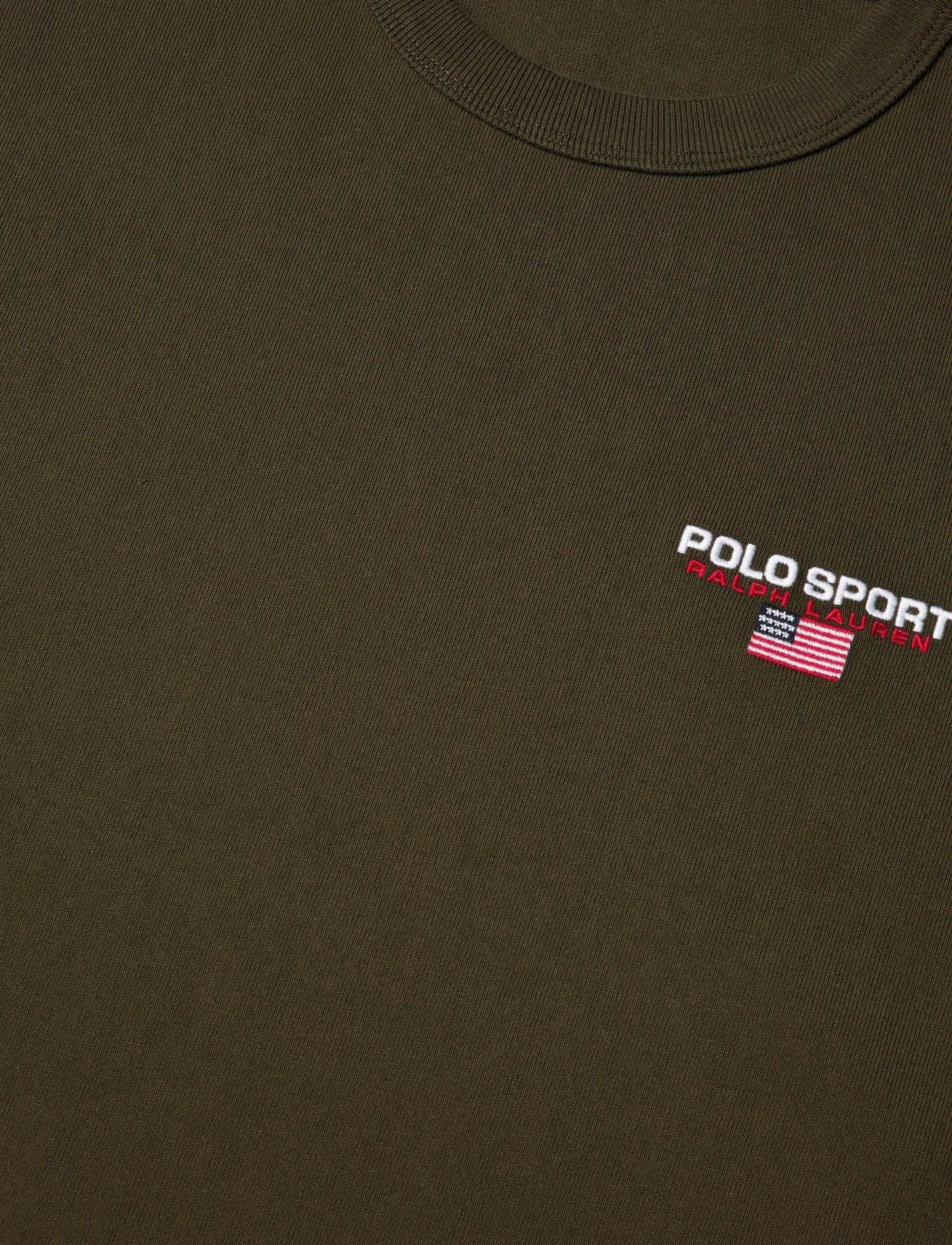 Polo Ralph Lauren - Relaxed Fit Polo Sport Jersey T-Shirt - lühikeste varrukatega t-särgid - company olive - 4