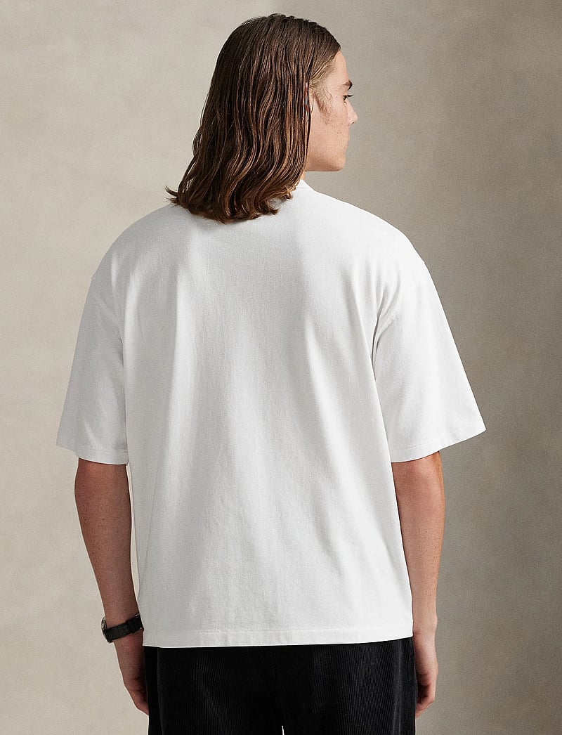 Polo Ralph Lauren - Relaxed Fit Polo Sport Jersey T-Shirt - kortärmade t-shirts - white - 2