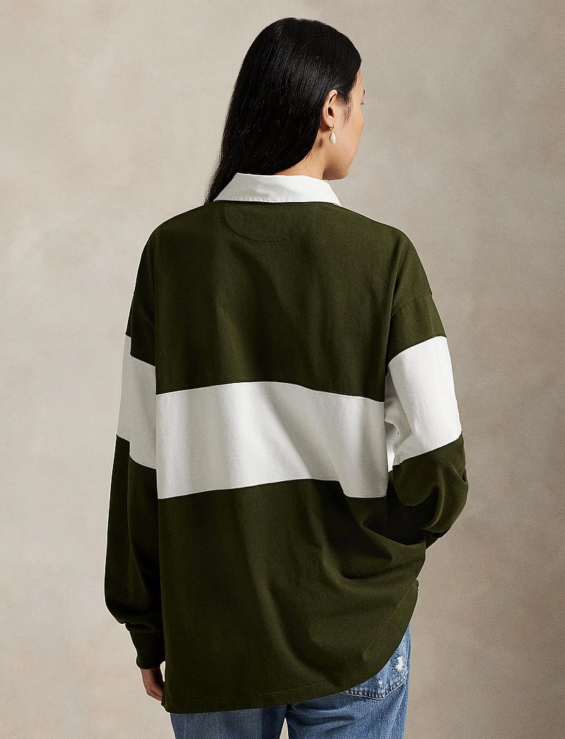 Polo Ralph Lauren - Big Fit Polo Sport Rugby Shirt - langärmelig - company olive - 5