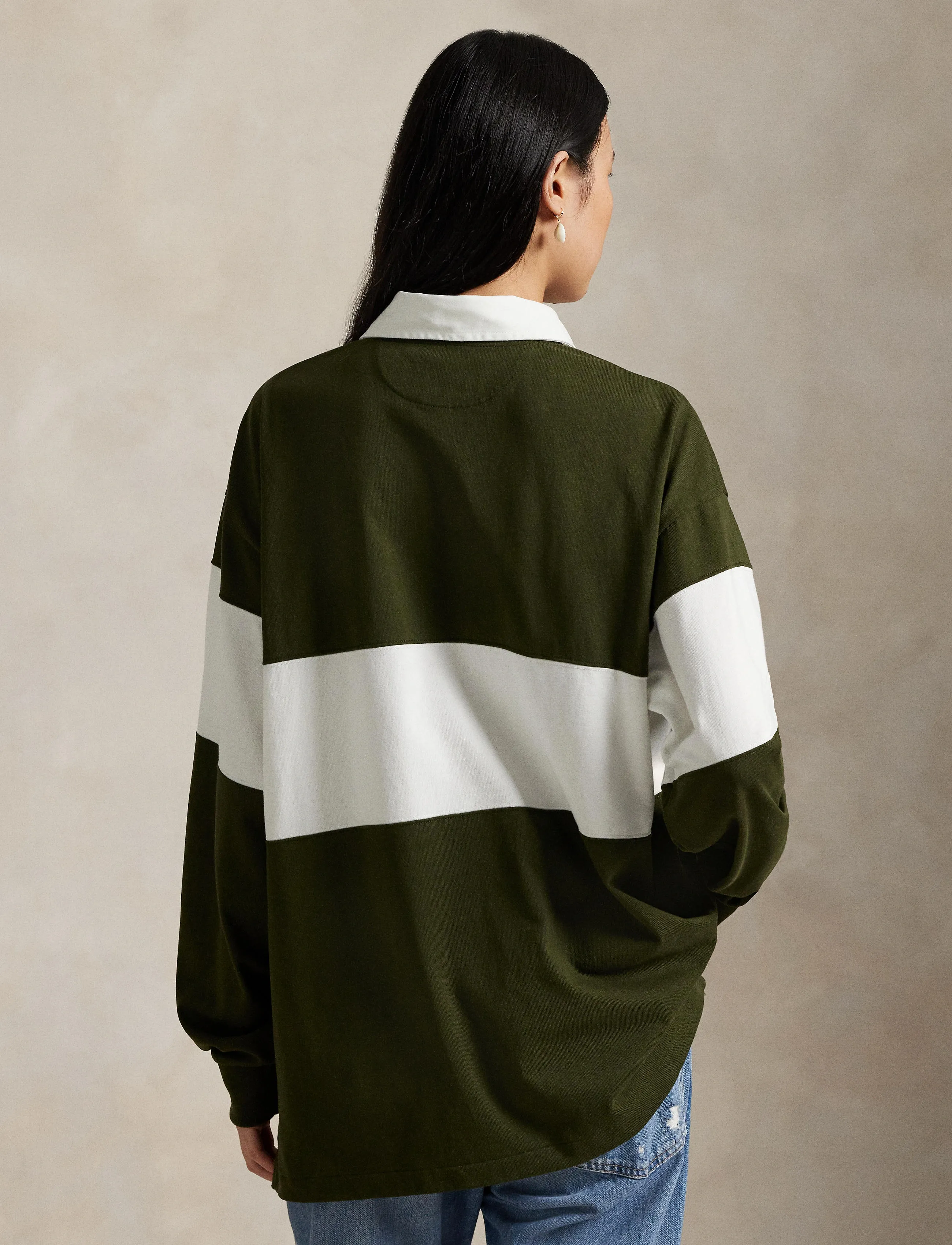 Polo Ralph Lauren - Big Fit Polo Sport Rugby Shirt - company olive - 5