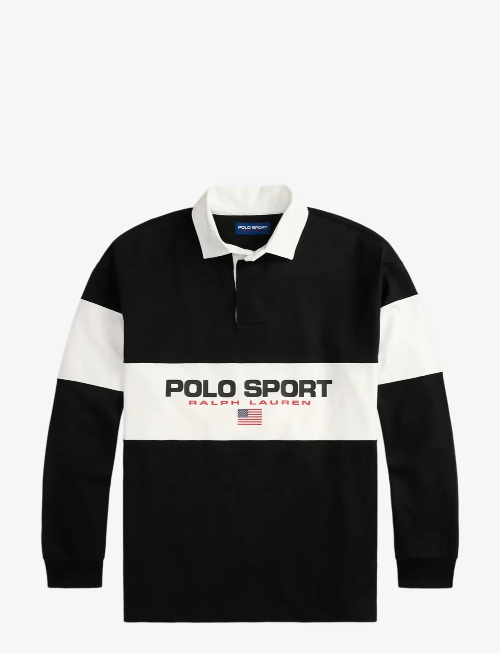 Polo Ralph Lauren - Big Fit Polo Sport Rugby Shirt - langärmelig - polo black - 1