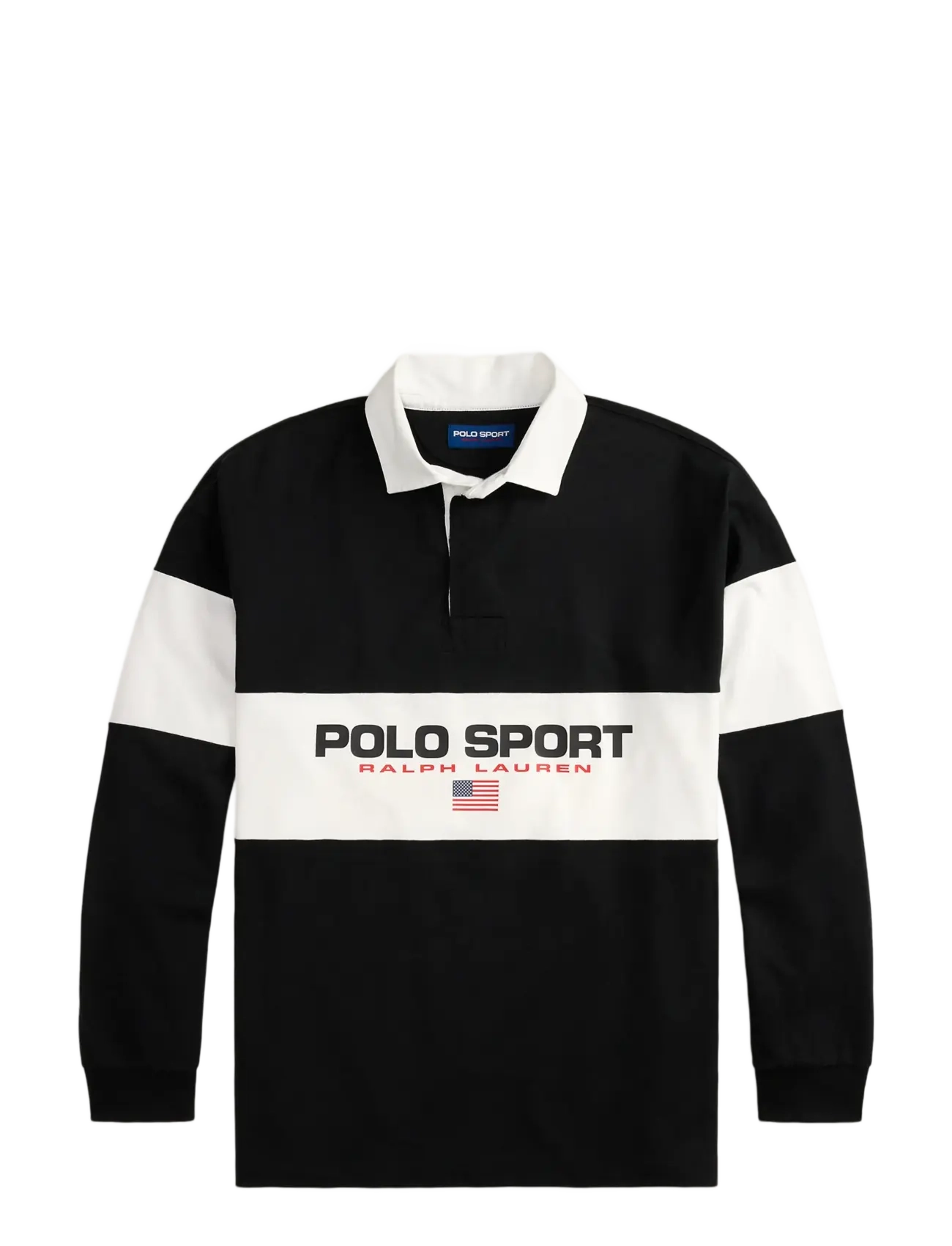 Polo Ralph Lauren - Big Fit Polo Sport Rugby Shirt - polo black - 1