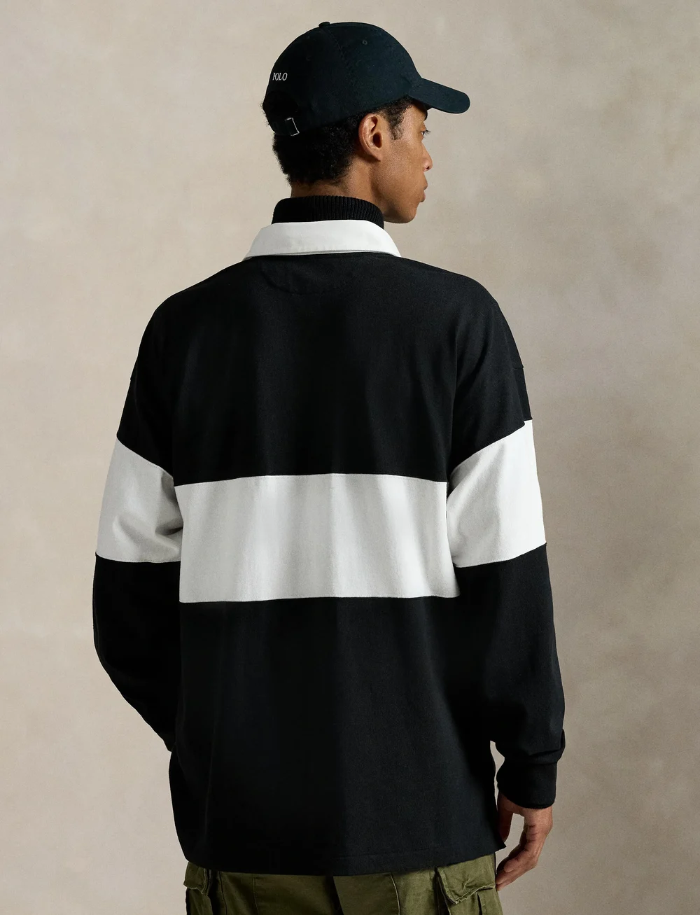 Polo Ralph Lauren - Big Fit Polo Sport Rugby Shirt - langärmelig - polo black - 2