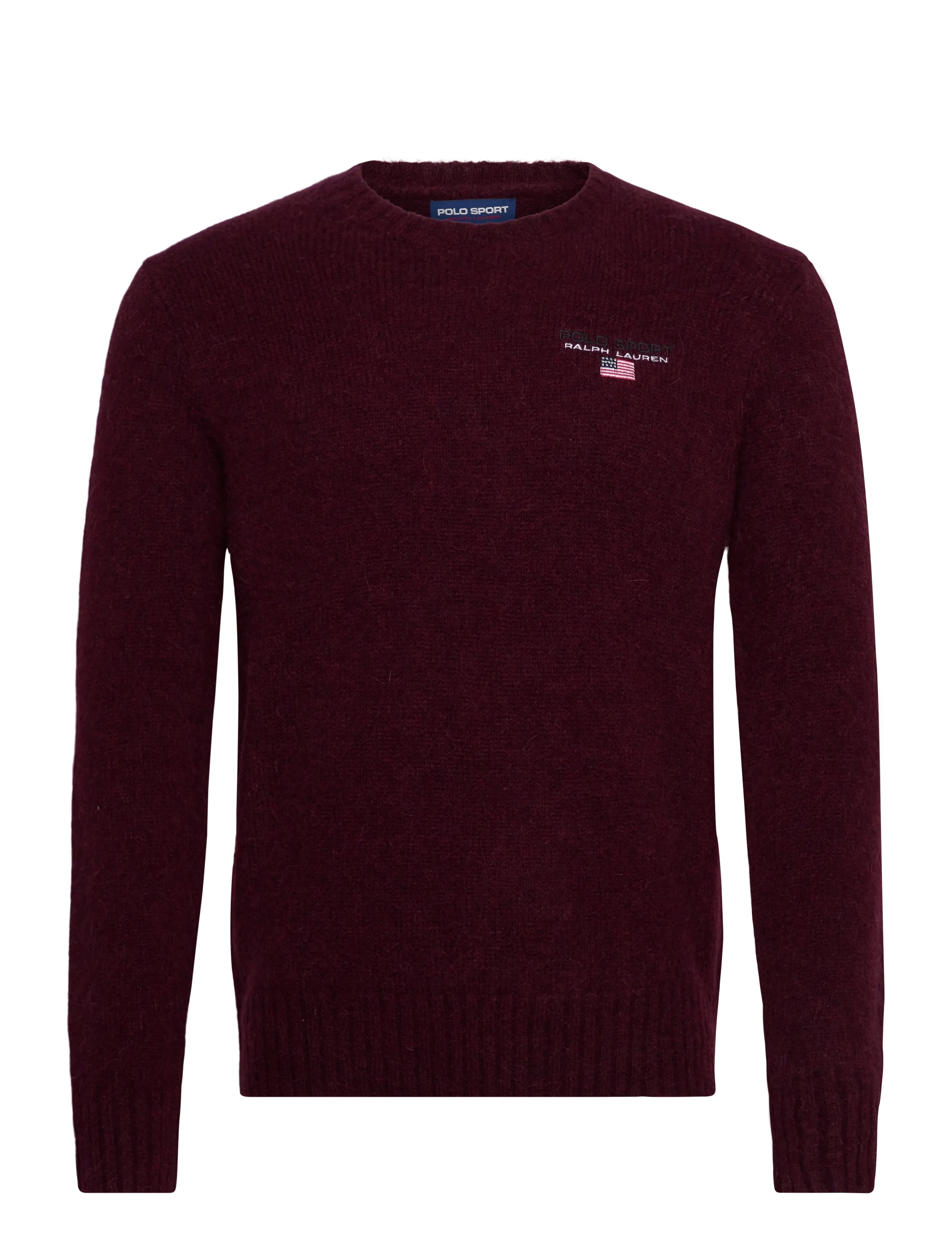 Polo Ralph Lauren Polo Sport Crewneck Sweater - Strik - AGED WINE HEATHER / burgundy