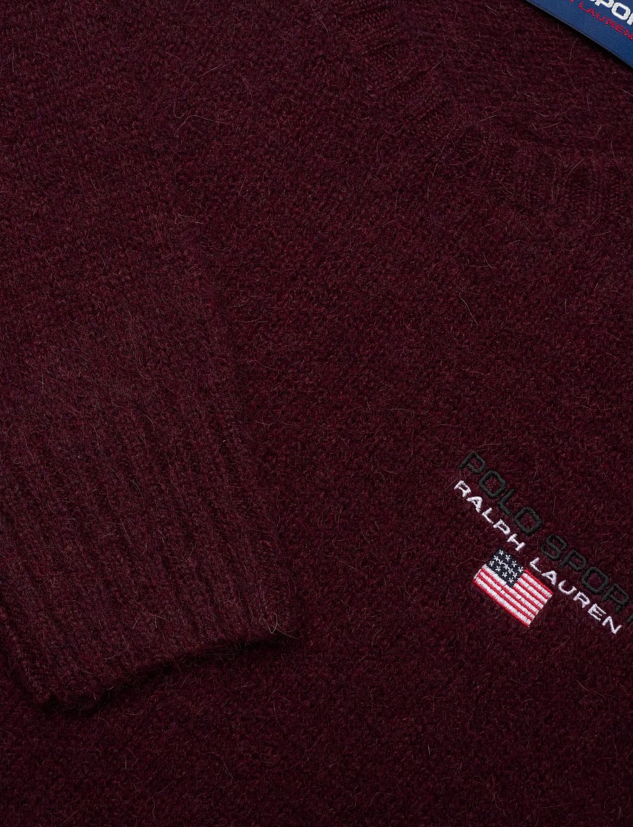 Polo Ralph Lauren - Polo Sport Crewneck Sweater - rund hals - aged wine heather - 2