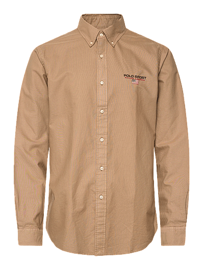 Custom Fit Polo Sport Oxford Shirt - Casual