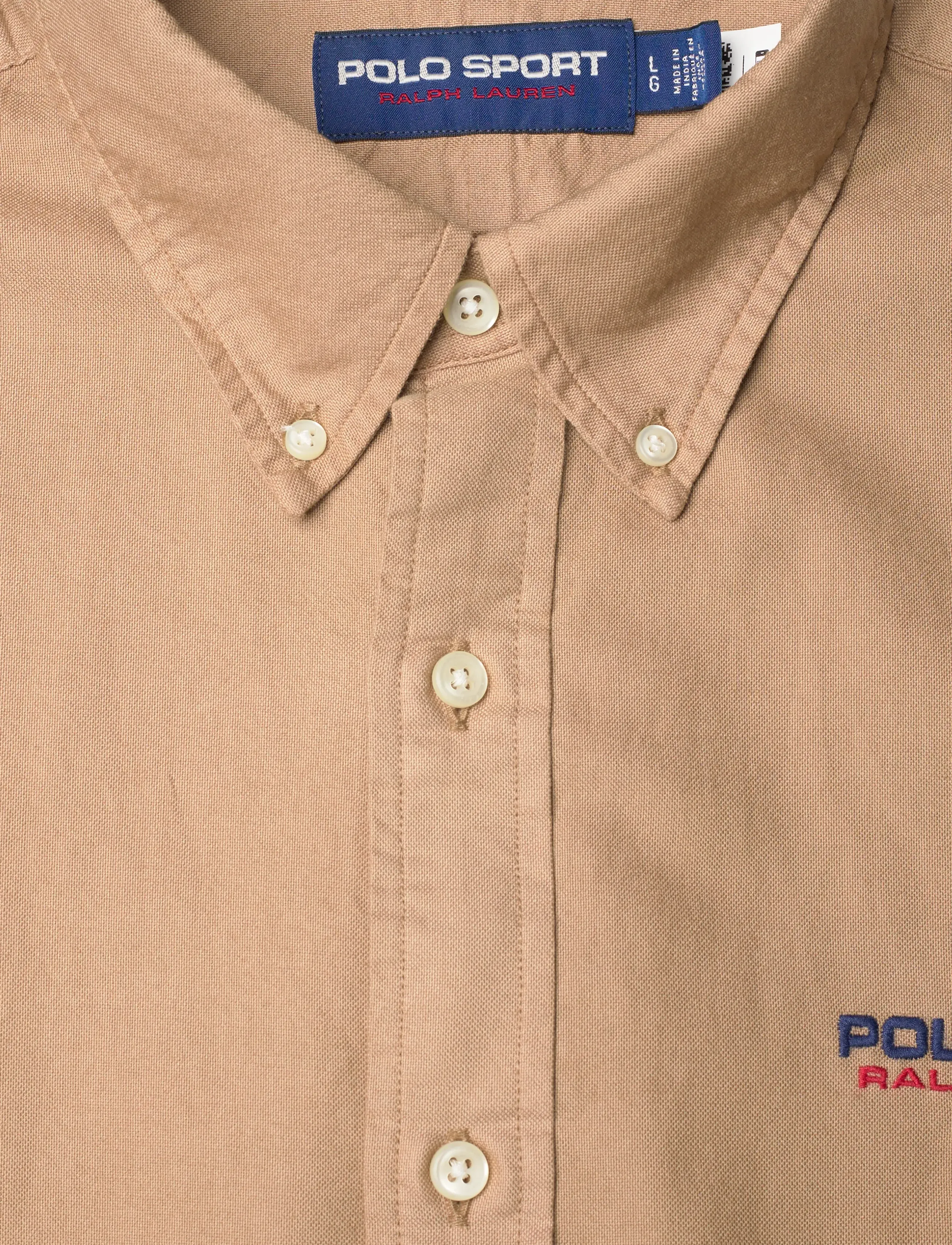 Polo Ralph Lauren - Custom Fit Polo Sport Oxford Shirt - oxford skjorter - desert khaki - 2