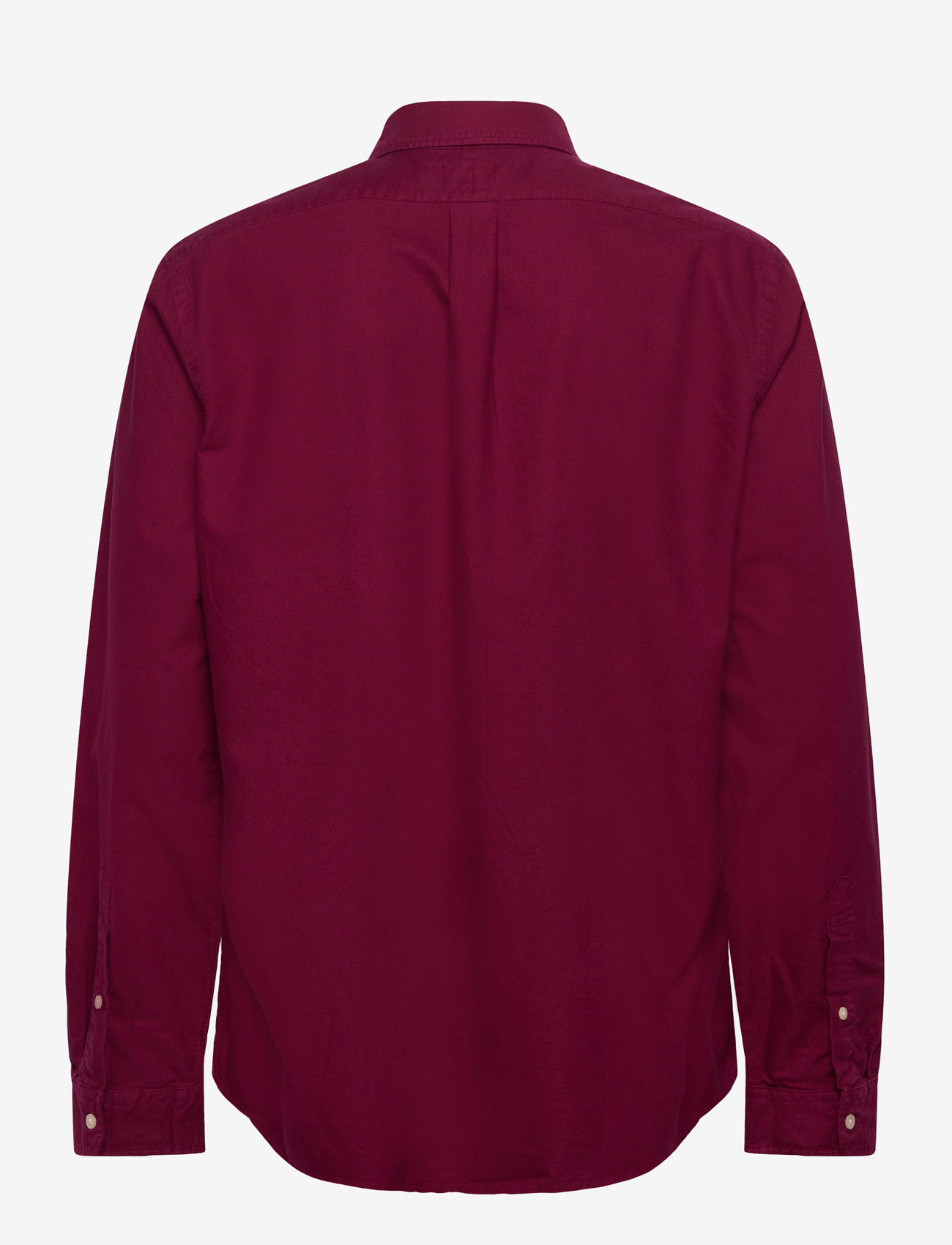 Polo Ralph Lauren - Custom Fit Polo Sport Oxford Shirt - oxford-kauluspaidat - soft wine - 1