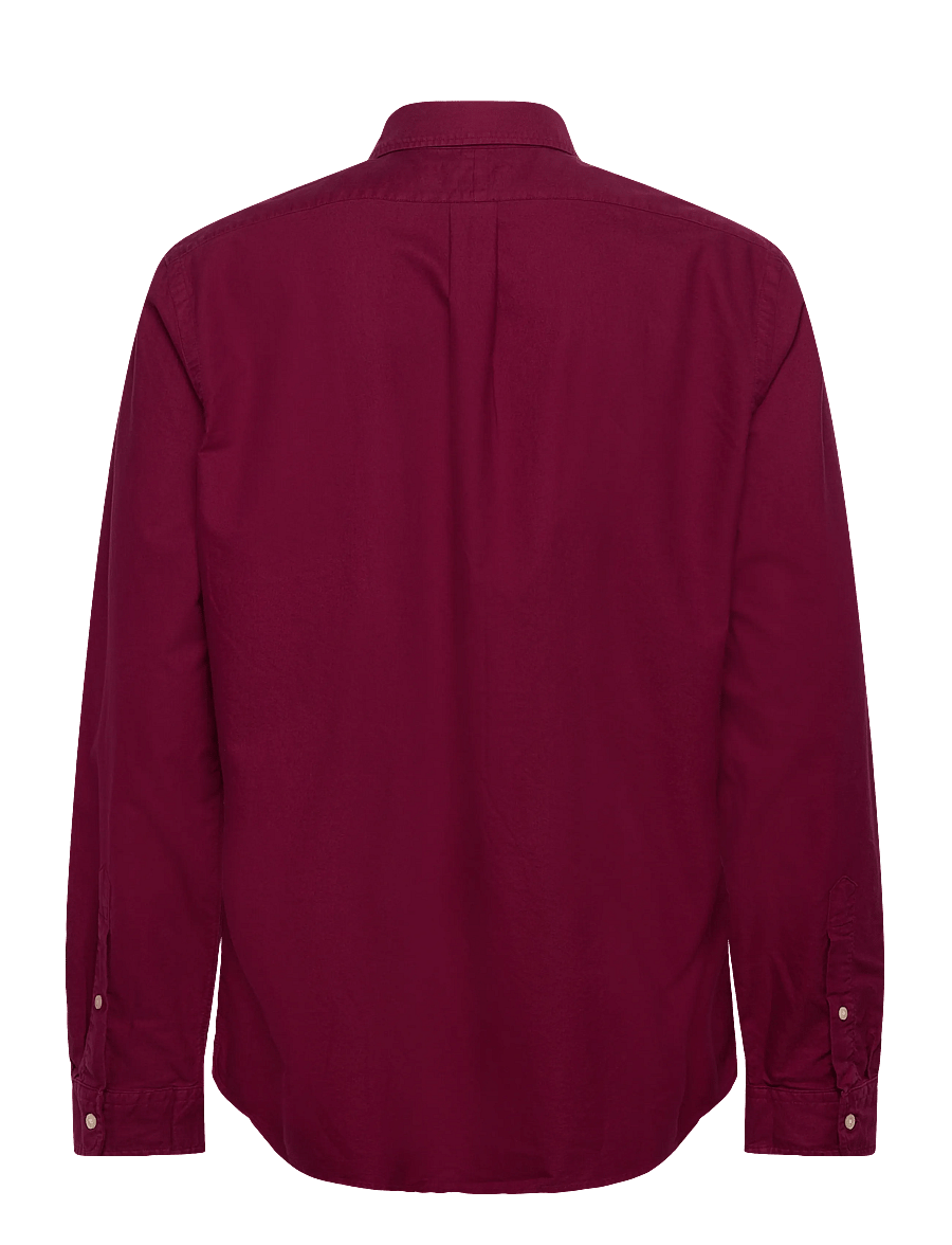 Polo Ralph Lauren - Custom Fit Polo Sport Oxford Shirt - oxford skjorter - soft wine - 1