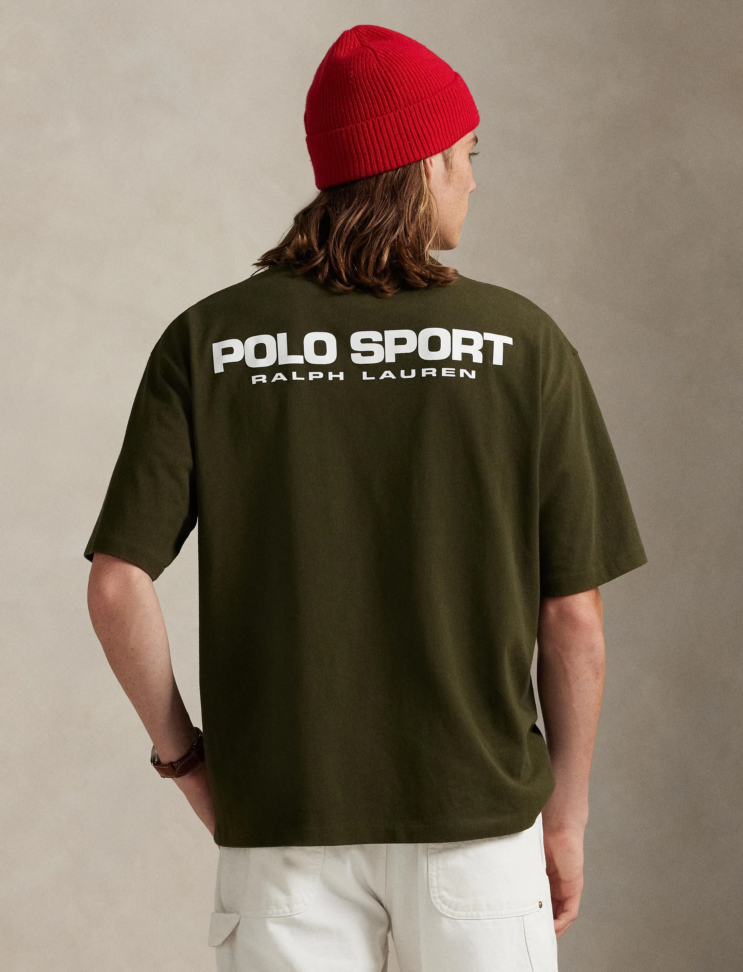 Polo Ralph Lauren - Relaxed Fit Polo Sport Jersey T-Shirt - lühikeste varrukatega t-särgid - company olive - 2
