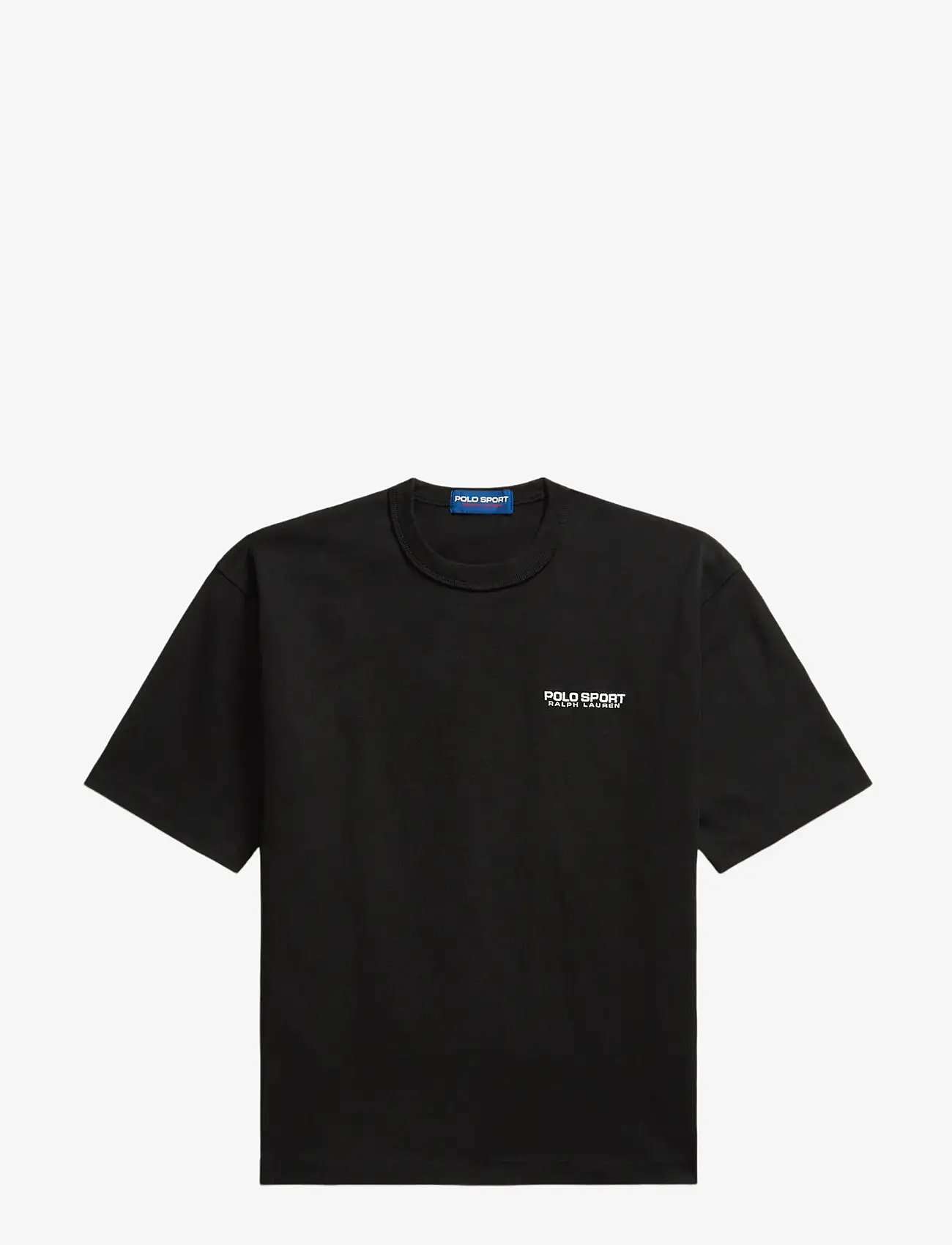 Polo Ralph Lauren - Relaxed Fit Polo Sport Jersey T-Shirt - kortärmade t-shirts - polo black/white - 1