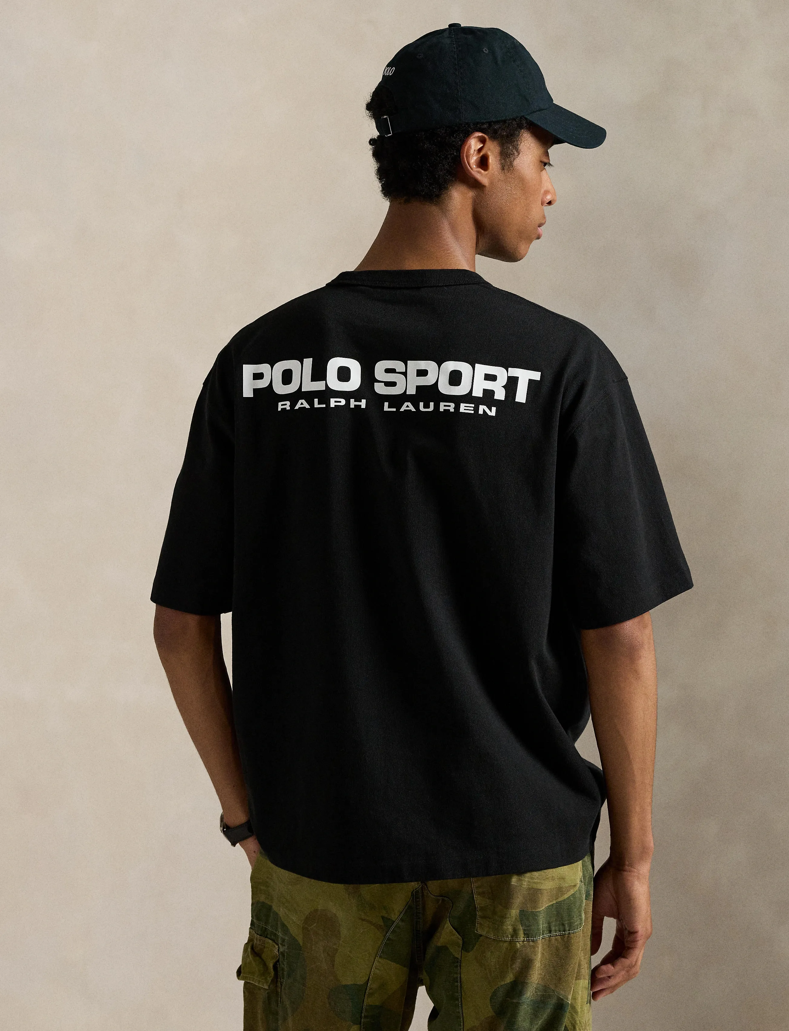 Polo Ralph Lauren - Relaxed Fit Polo Sport Jersey T-Shirt - kurzärmelig - polo black/white - 2