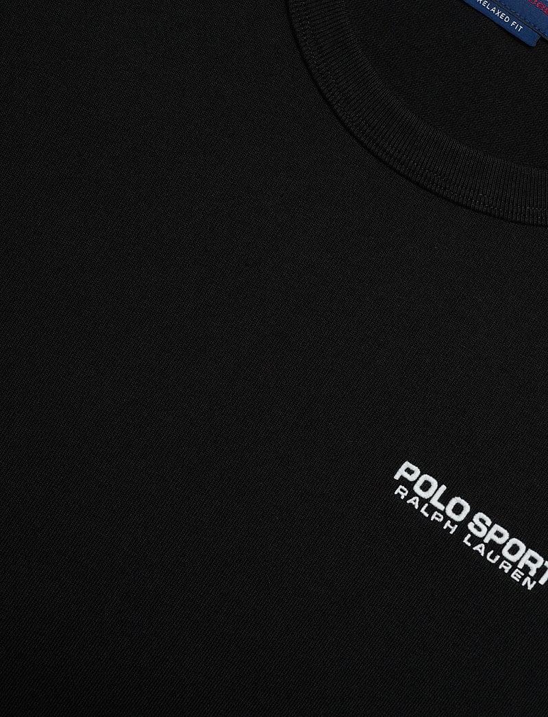 Polo Ralph Lauren - Relaxed Fit Polo Sport Jersey T-Shirt - kortærmede t-shirts - polo black/white - 4