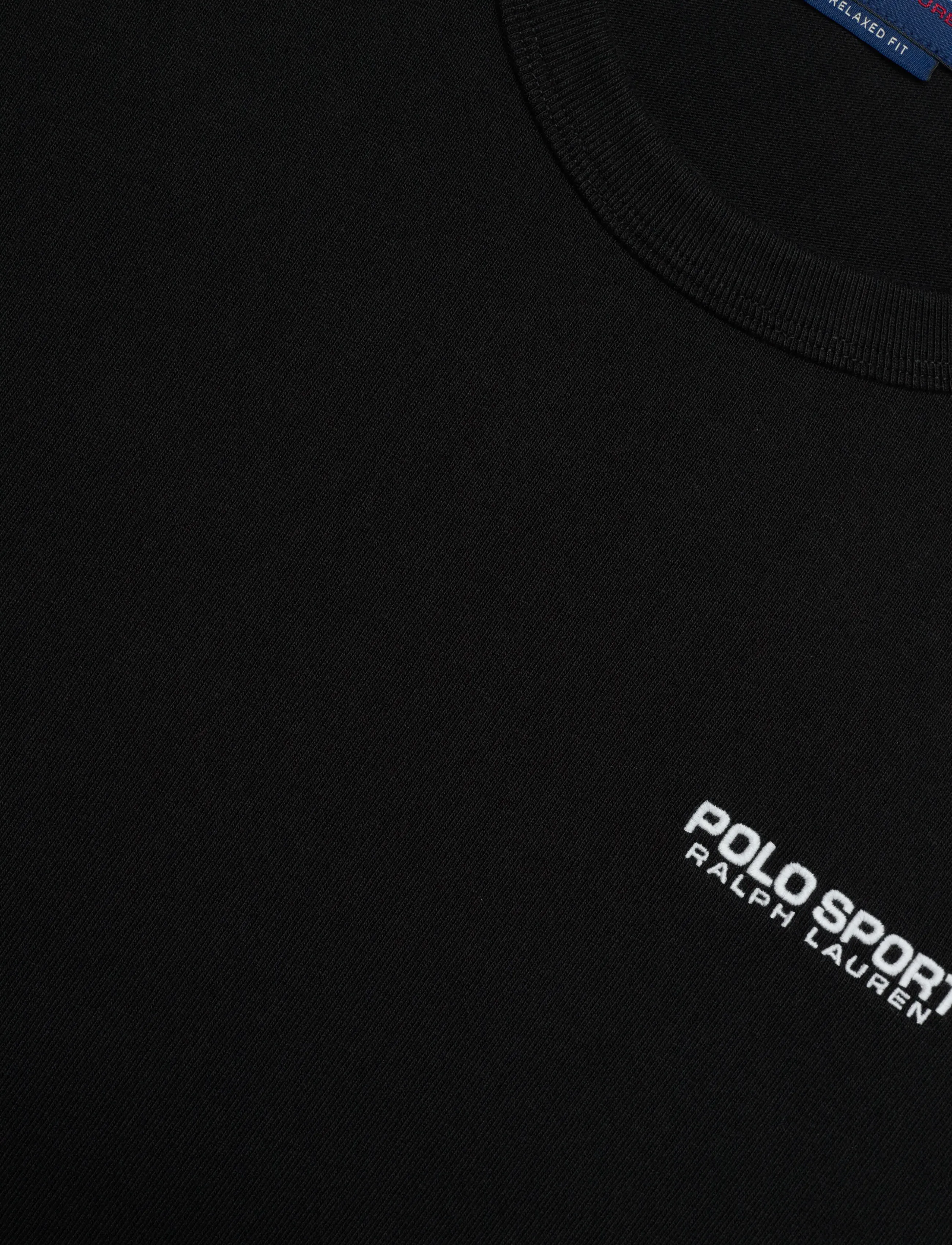Polo Ralph Lauren - Relaxed Fit Polo Sport Jersey T-Shirt - kurzärmelig - polo black/white - 4