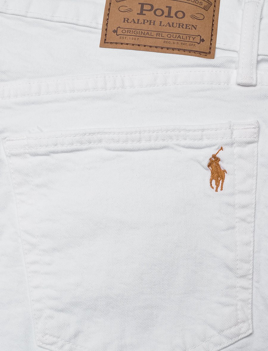Polo Ralph Lauren - LOW STR DENIM-HAMPTON R STRAIGHT - regular jeans - hdn white - 4