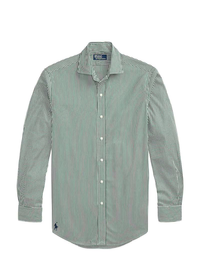 Polo Ralph Lauren - Custom Fit Striped Poplin Shirt - basic skjortor - 5846c new forest - 1