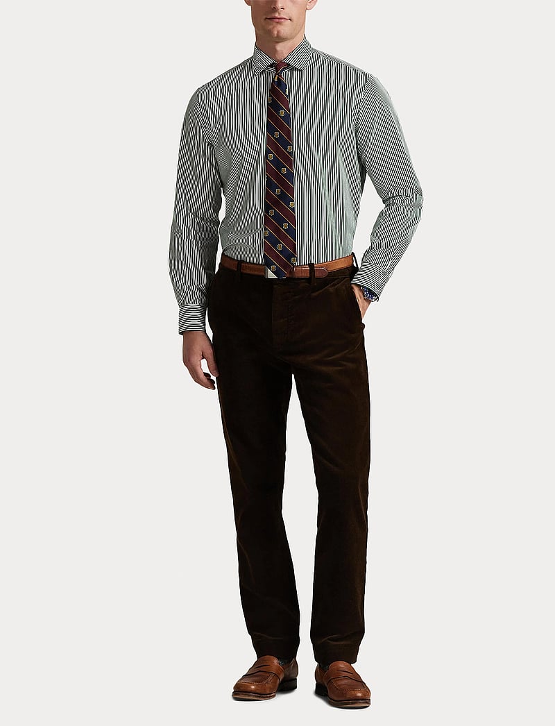 Polo Ralph Lauren - Custom Fit Striped Poplin Shirt - basic skjortor - 5846c new forest - 4