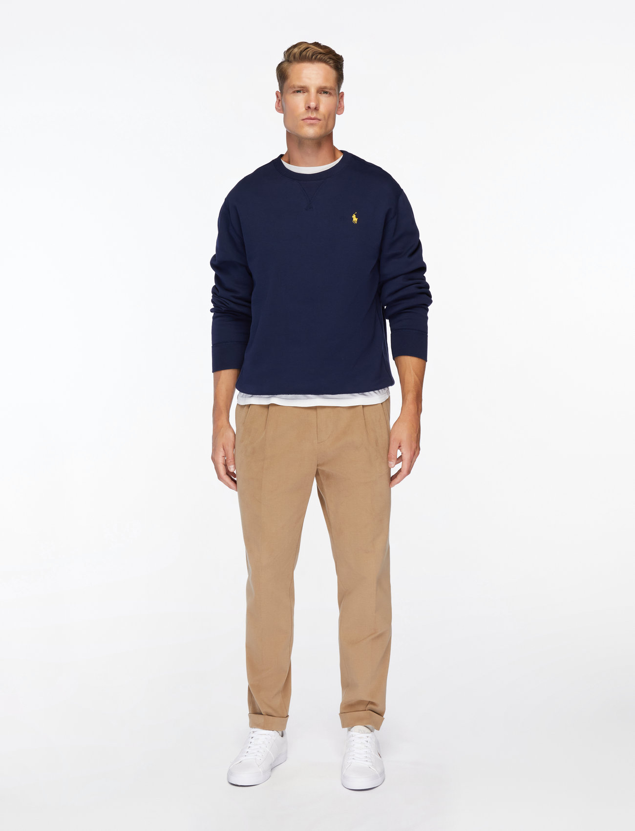 Polo Ralph Lauren - Lightweight Fleece Sweatshirt - shop by occasion - cruise navy - 2