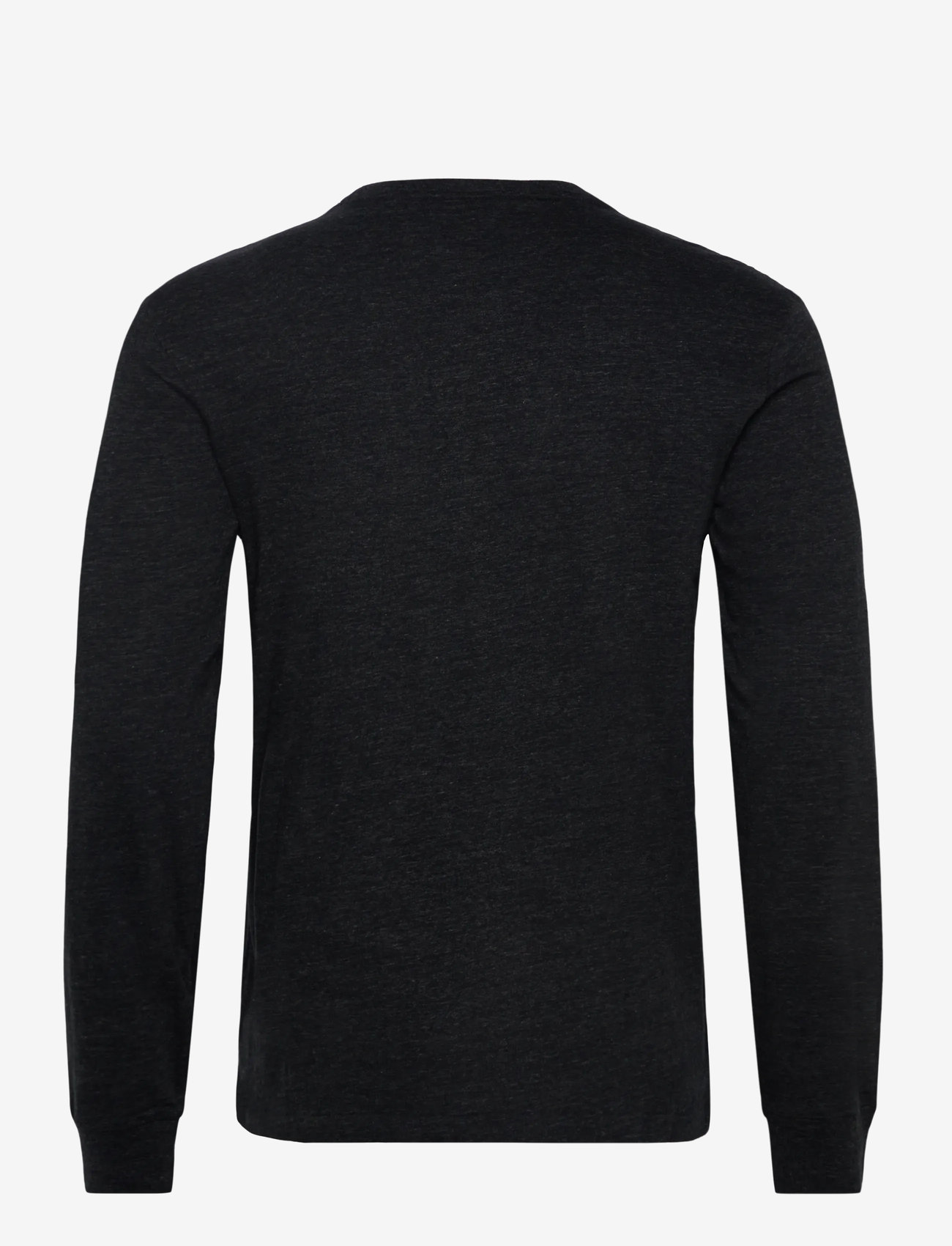 Polo Ralph Lauren - Custom Slim Fit Jersey T-Shirt - langærmede t-shirts - black marl heathe - 1