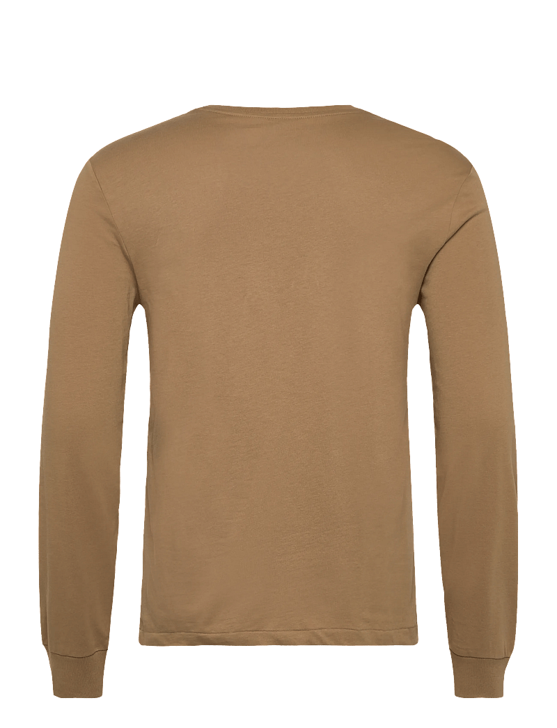 Polo Ralph Lauren - Custom Slim Fit Jersey T-Shirt - langerma t-bolir - cafe tan/c8176 - 1