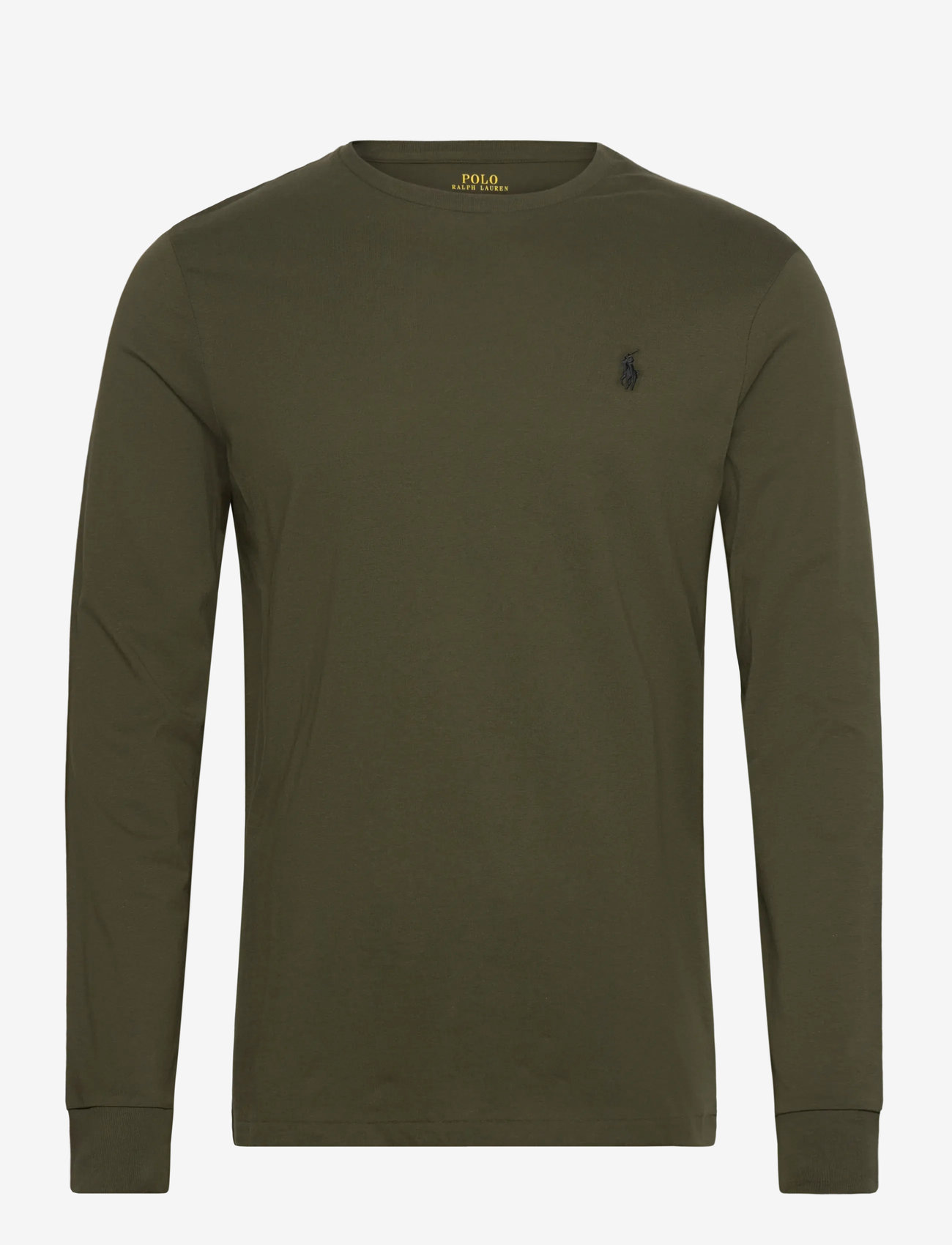 Polo Ralph Lauren - Custom Slim Fit Jersey T-Shirt - company olive/c97 - 0