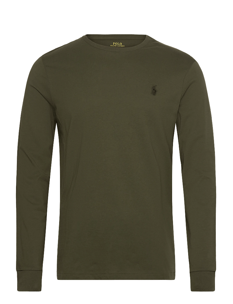 Polo Ralph Lauren - Custom Slim Fit Jersey T-Shirt - company olive/c97 - 0