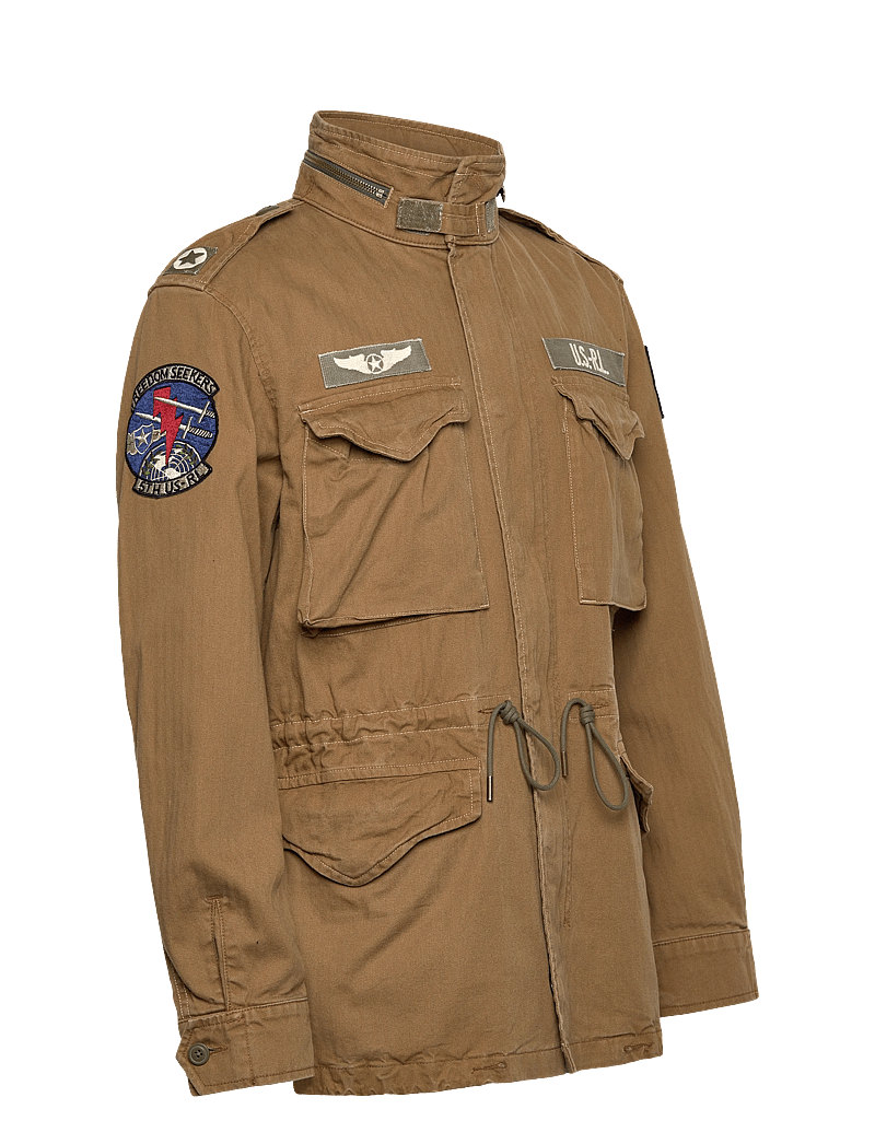 Polo Ralph Lauren - The Iconic Field Jacket - vinterjakker - sandsurf w/ patch - 3