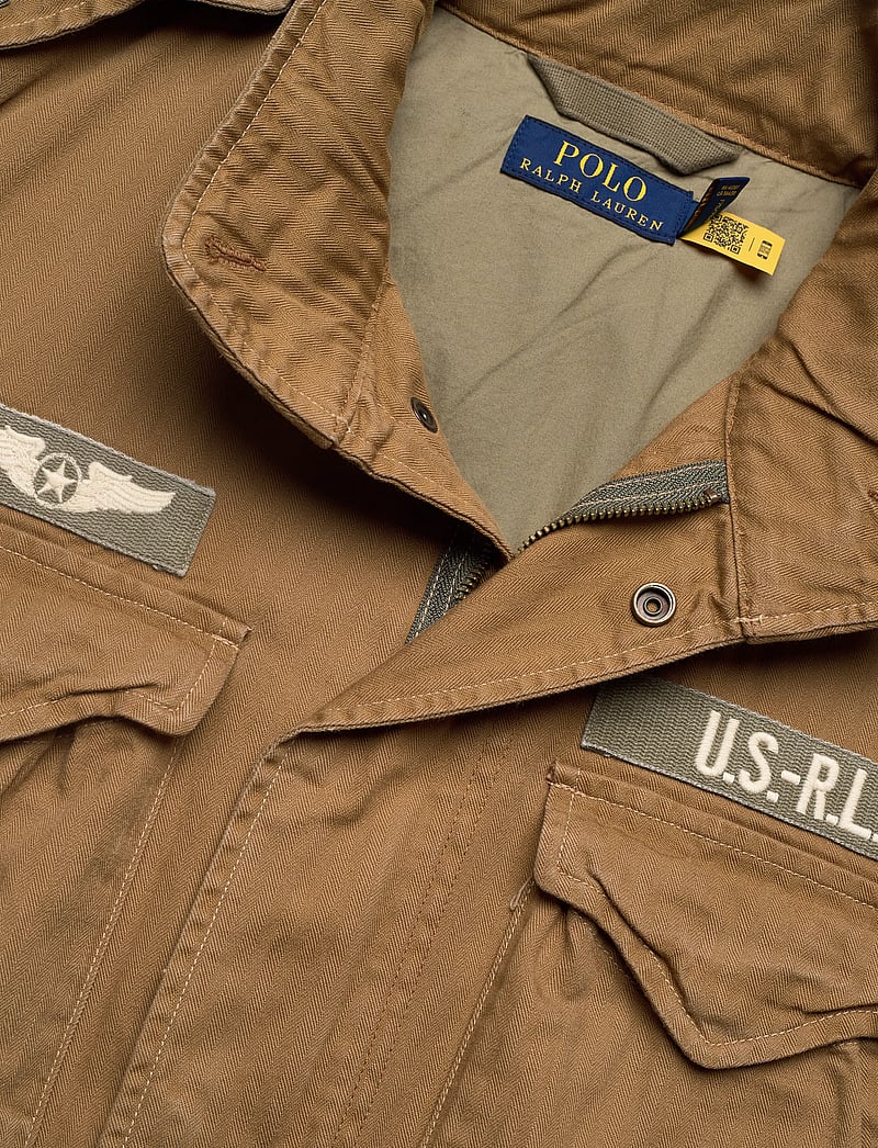 Polo Ralph Lauren - The Iconic Field Jacket - vinterjakker - sandsurf w/ patch - 5